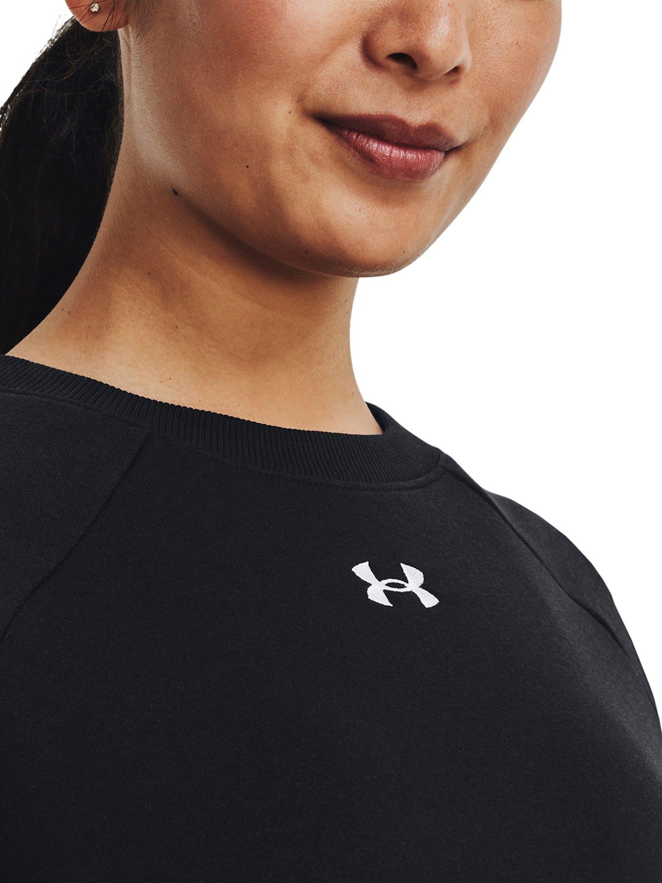 under-armour-womens-training-rival-fleece-crew-sweat-blackoutfit