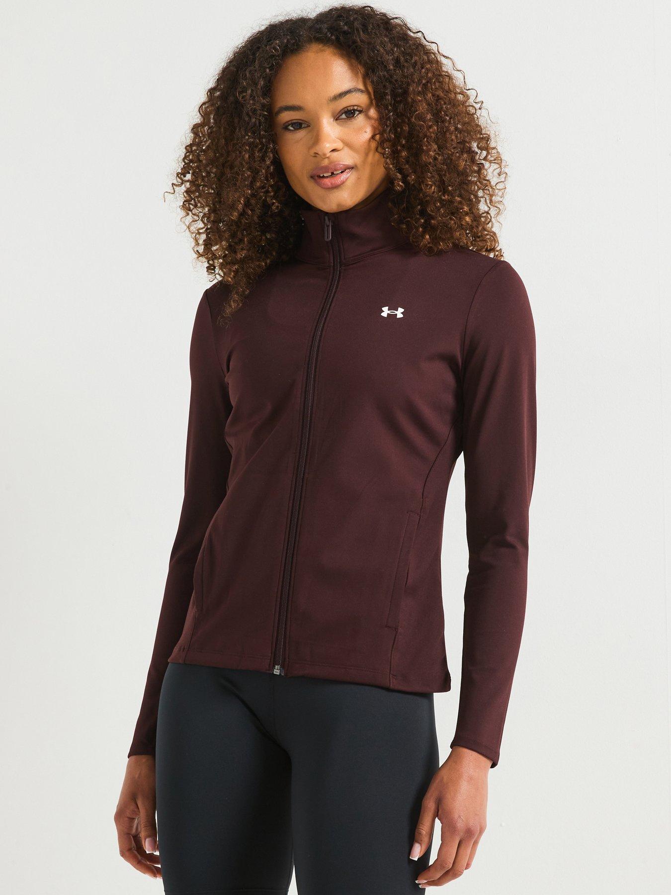 under-armour-womens-training-motion-jacket-brown