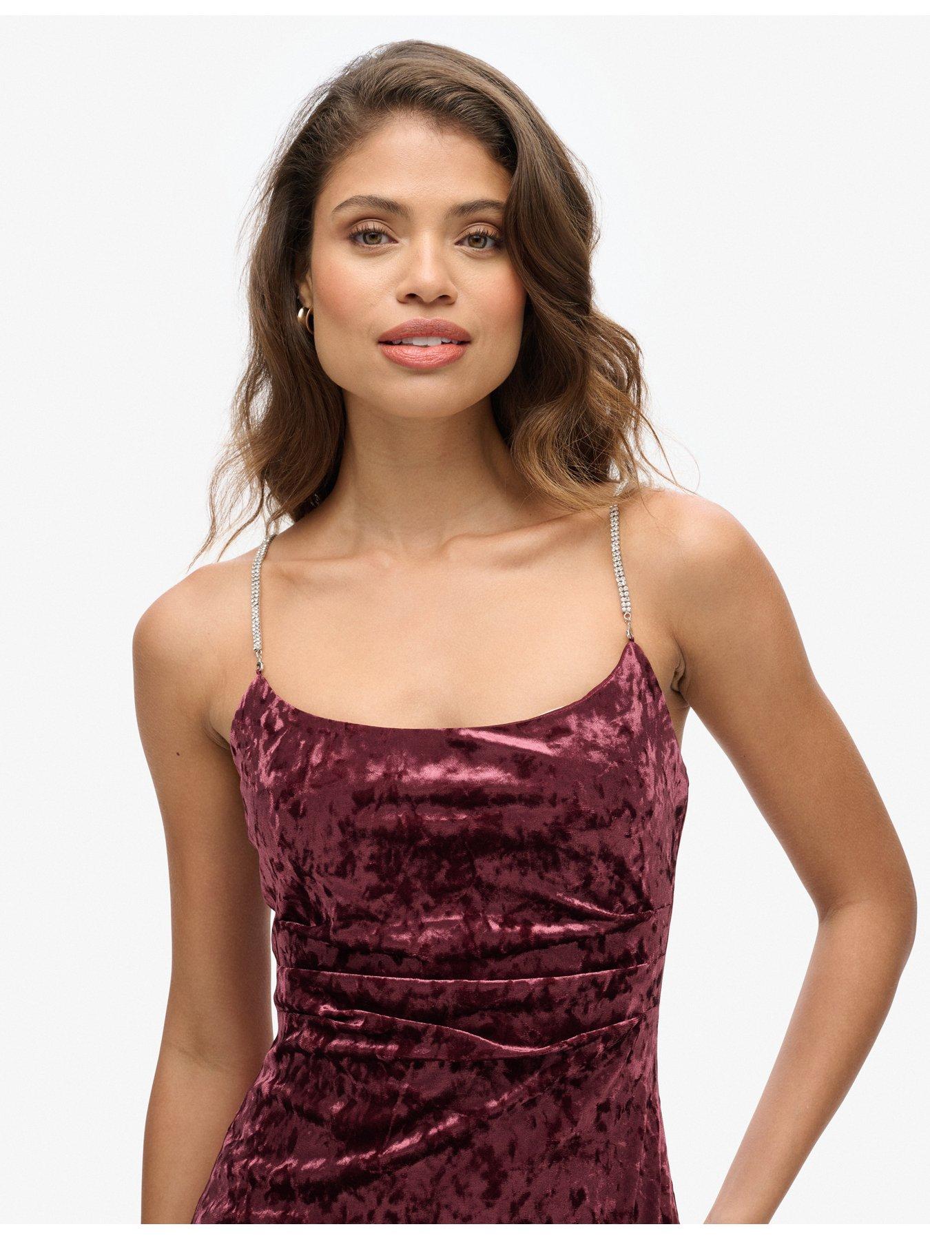 superdry-diamonte-velvet-midi-dress-redoutfit