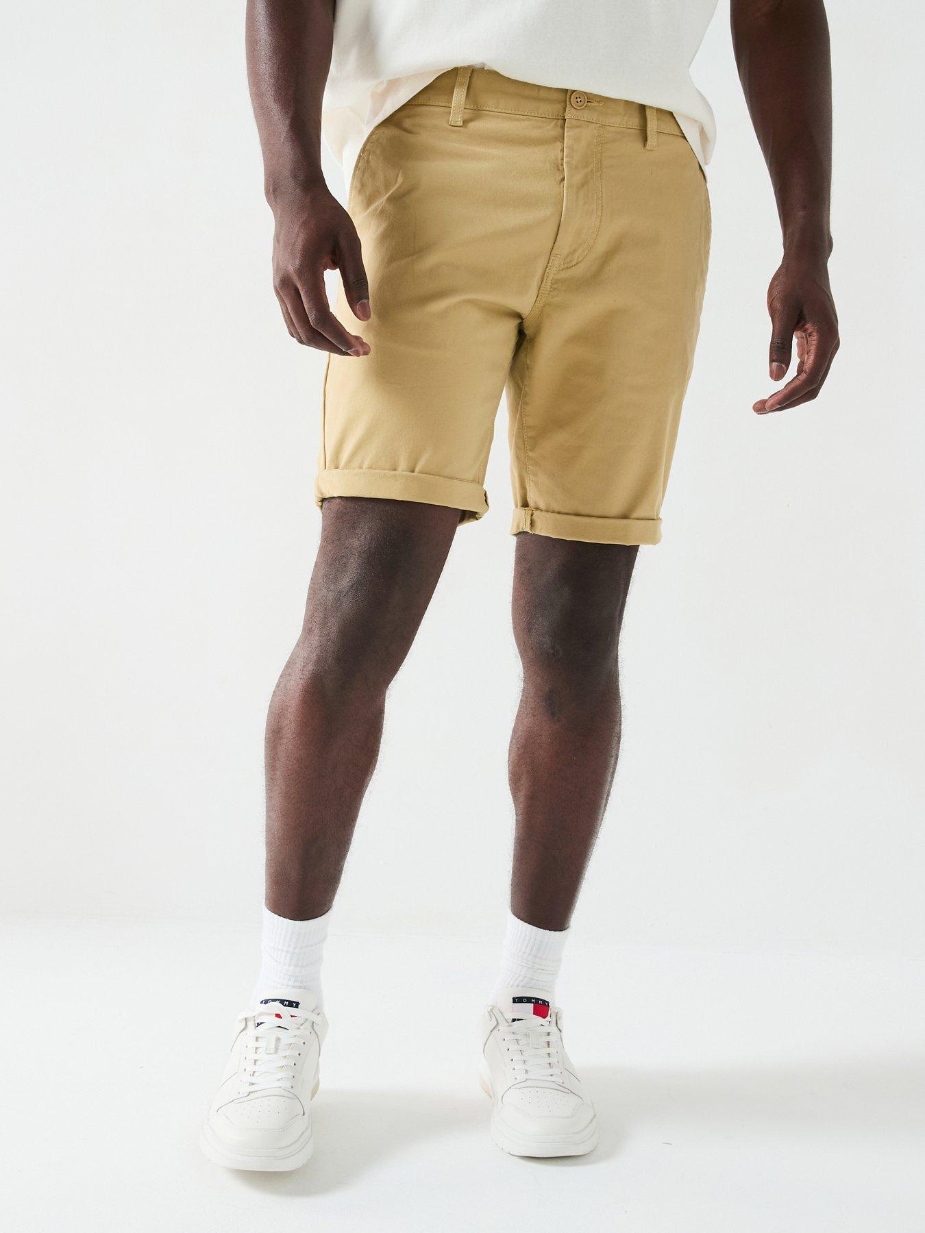 Tommy Jeans Scanton Denim Shorts - Beige