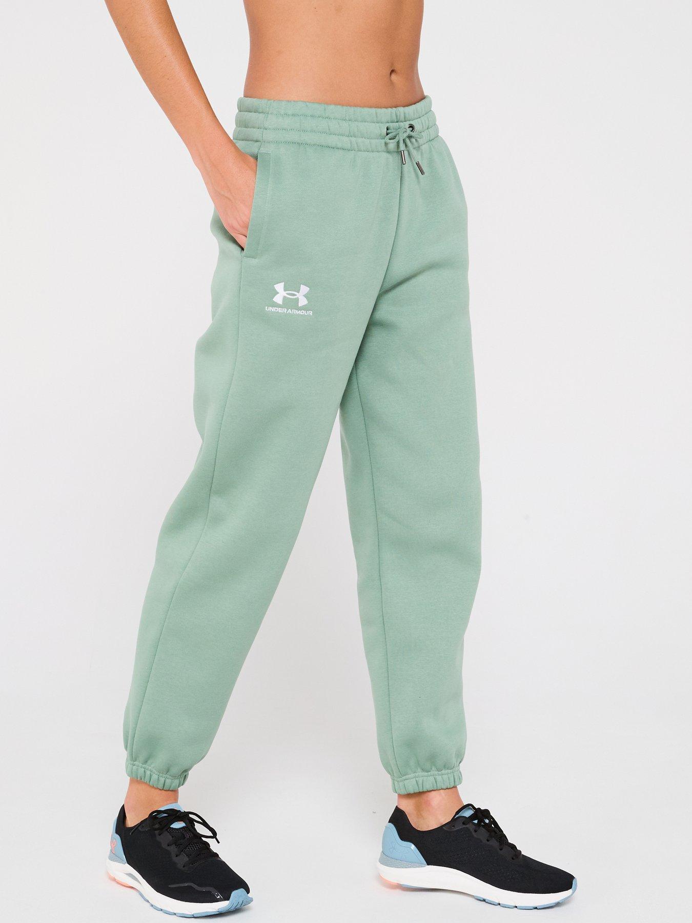 under-armour-womens-training-icon-fleece-joggers-green