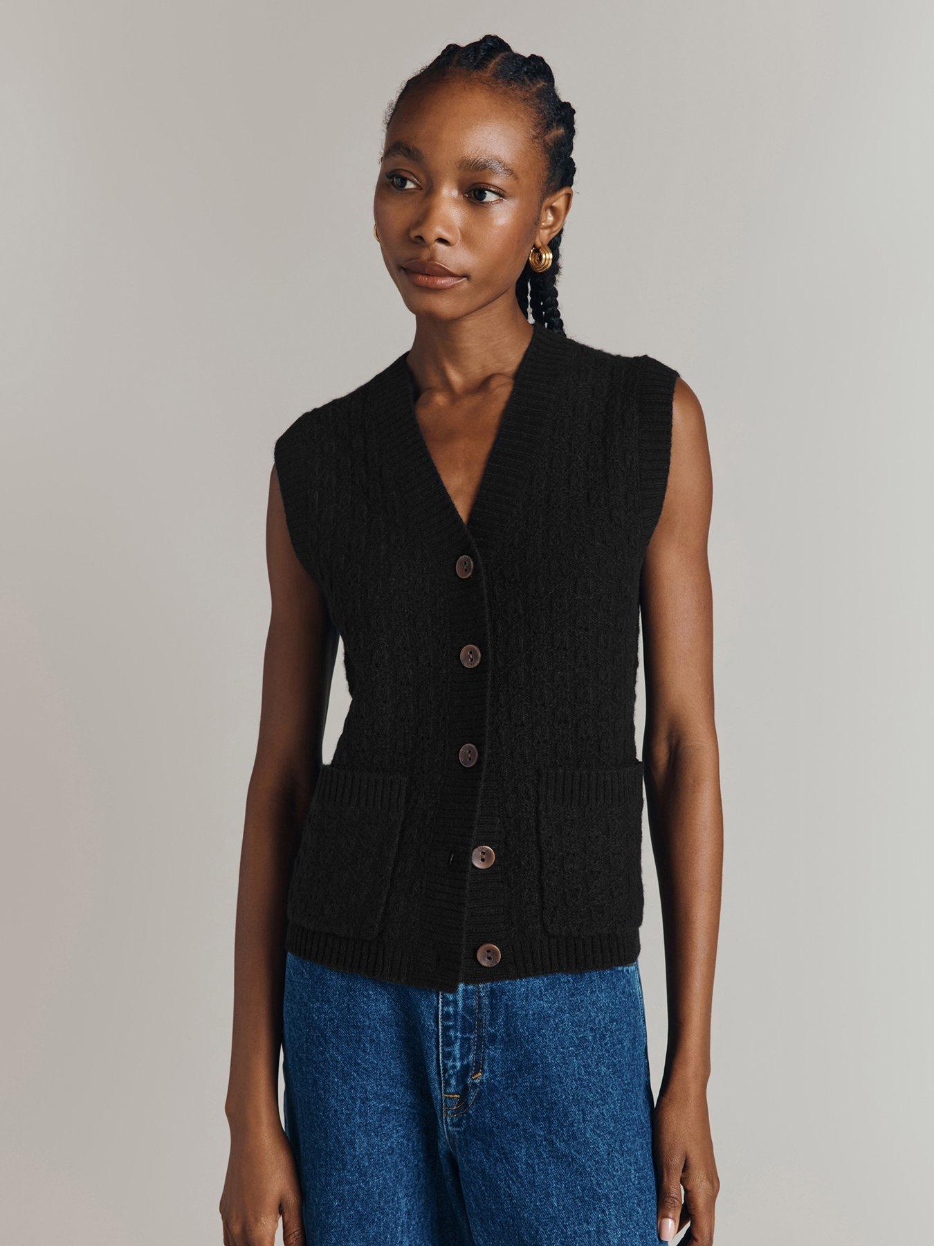 ghost-brettia-cardigan-blackfront