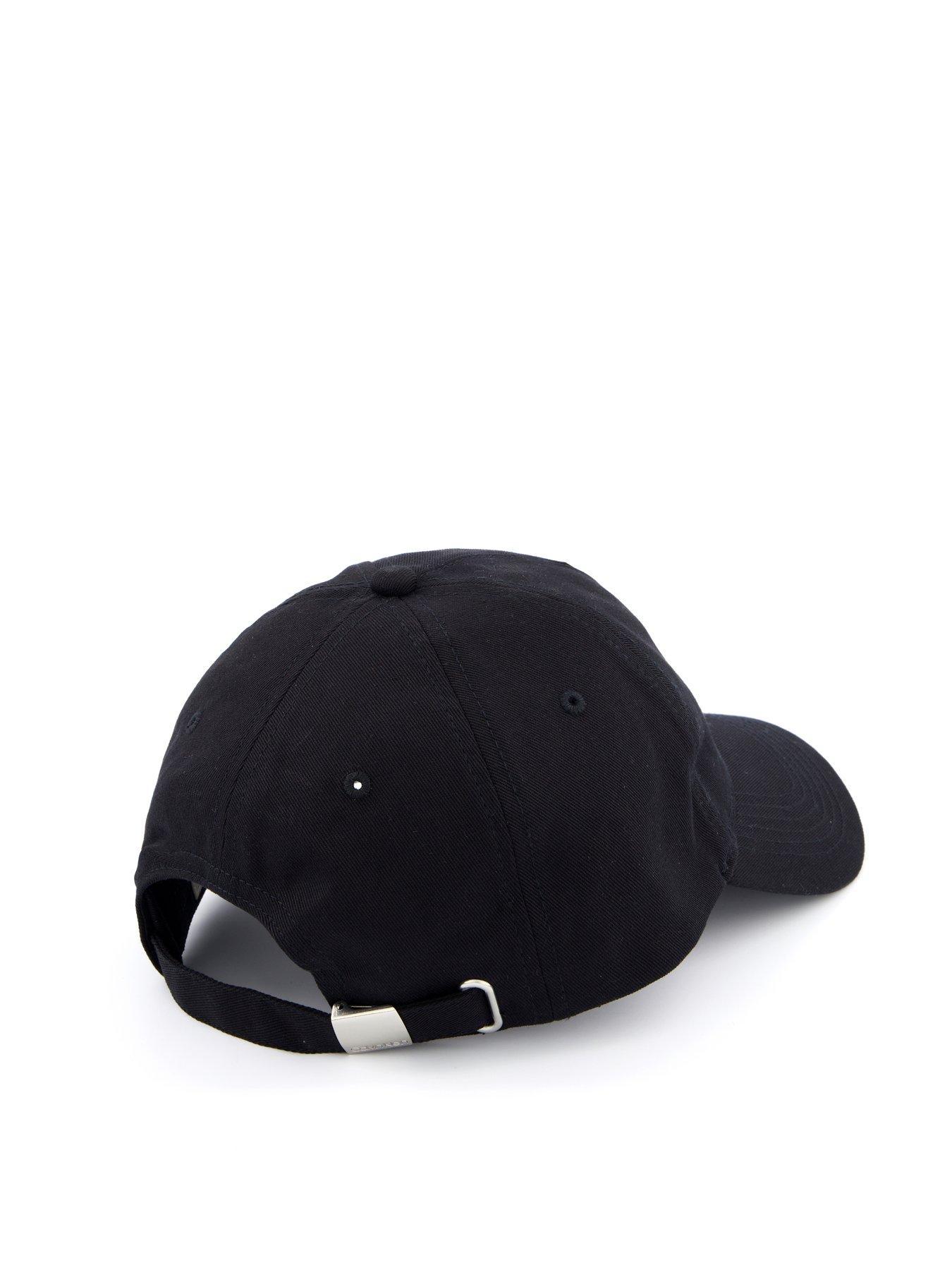 Image 4 of 4 of Calvin Klein Jeans Mono Logo 5 Panel Cap - Black