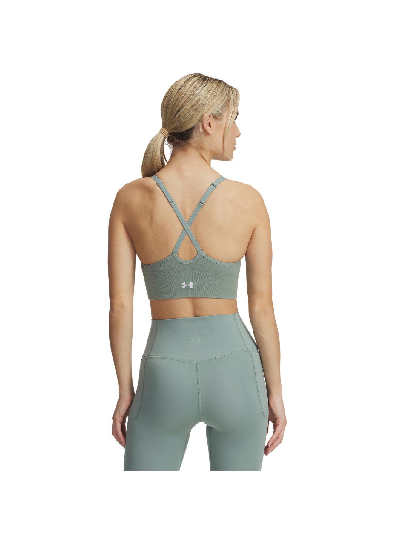 Image 2 of 2 of UNDER ARMOUR Womens Training Vanish Seamless Low Support Sports Bra - Green
