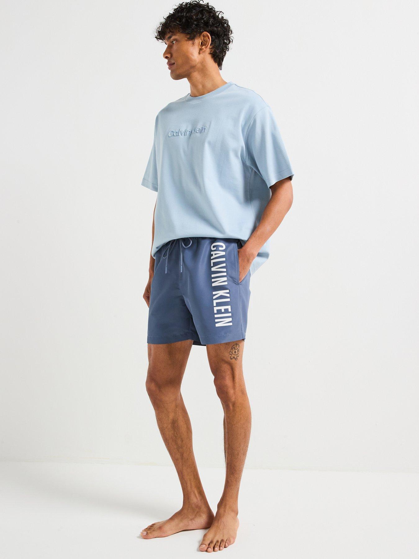 calvin-klein-side-logo-swim-shorts-bluedetail