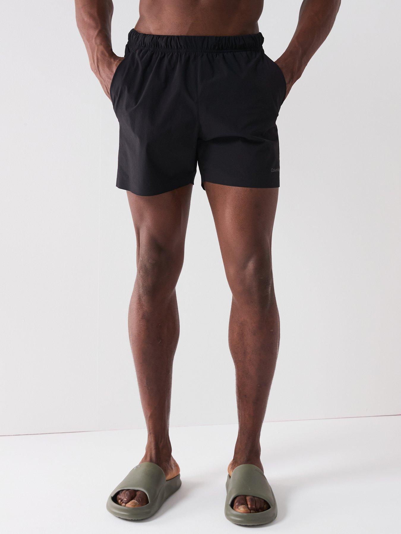 Calvin Klein Small Logo Swimshorts - Black