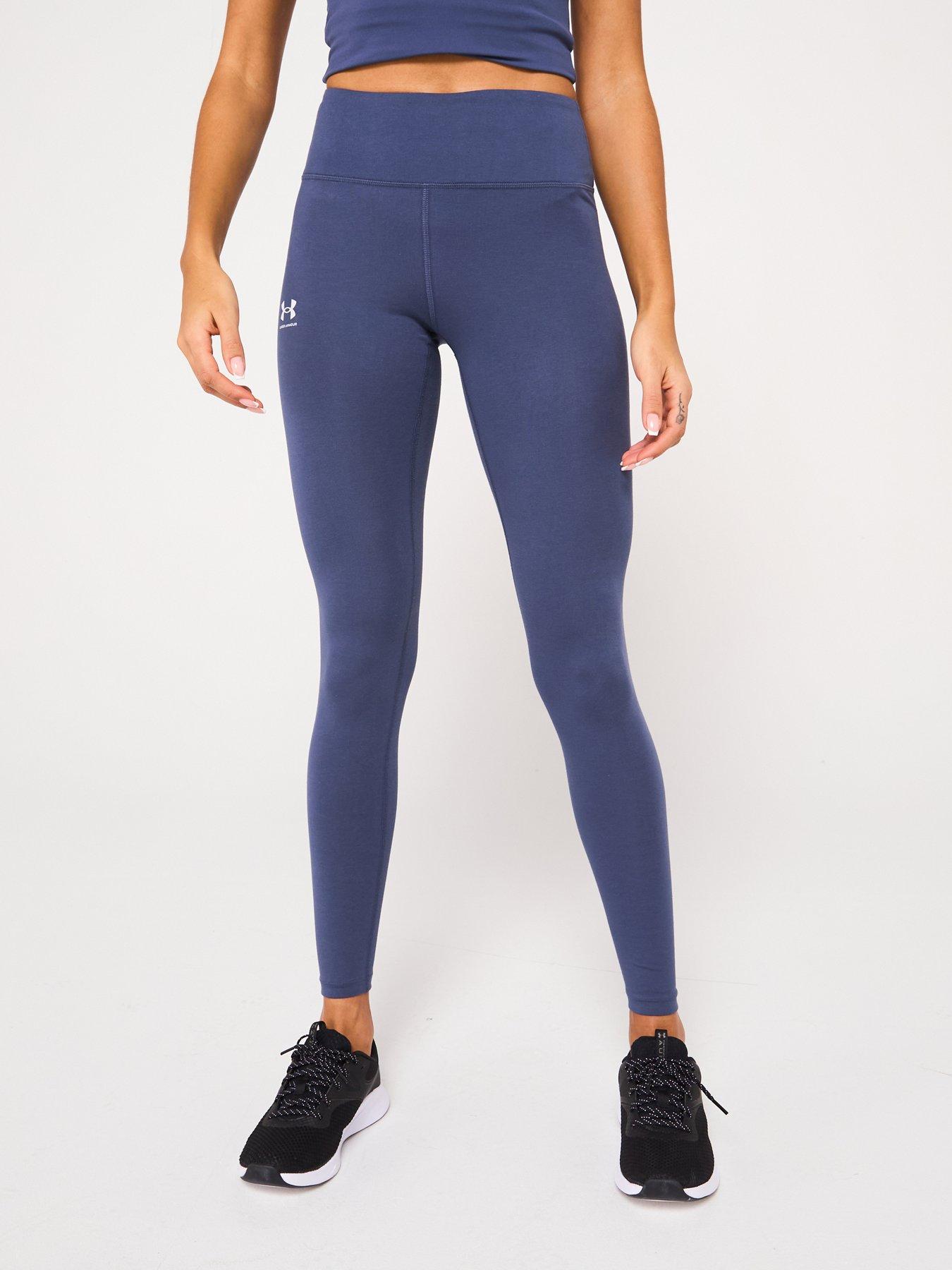 Image 1 of 6 of UNDER ARMOUR Women's Training Rival Leggings - Grey