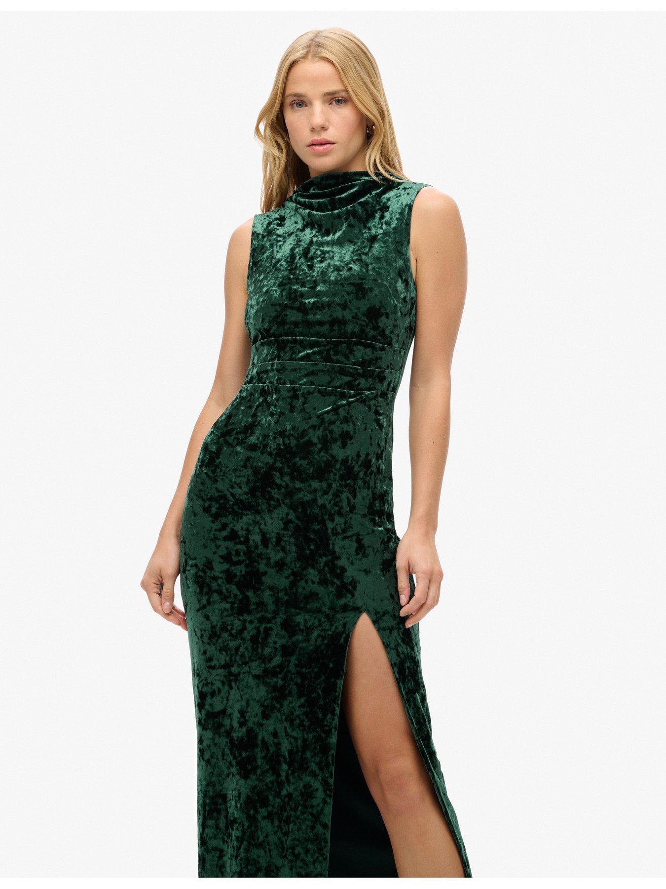 superdry-velvet-bodycon-midi-dress-greenback