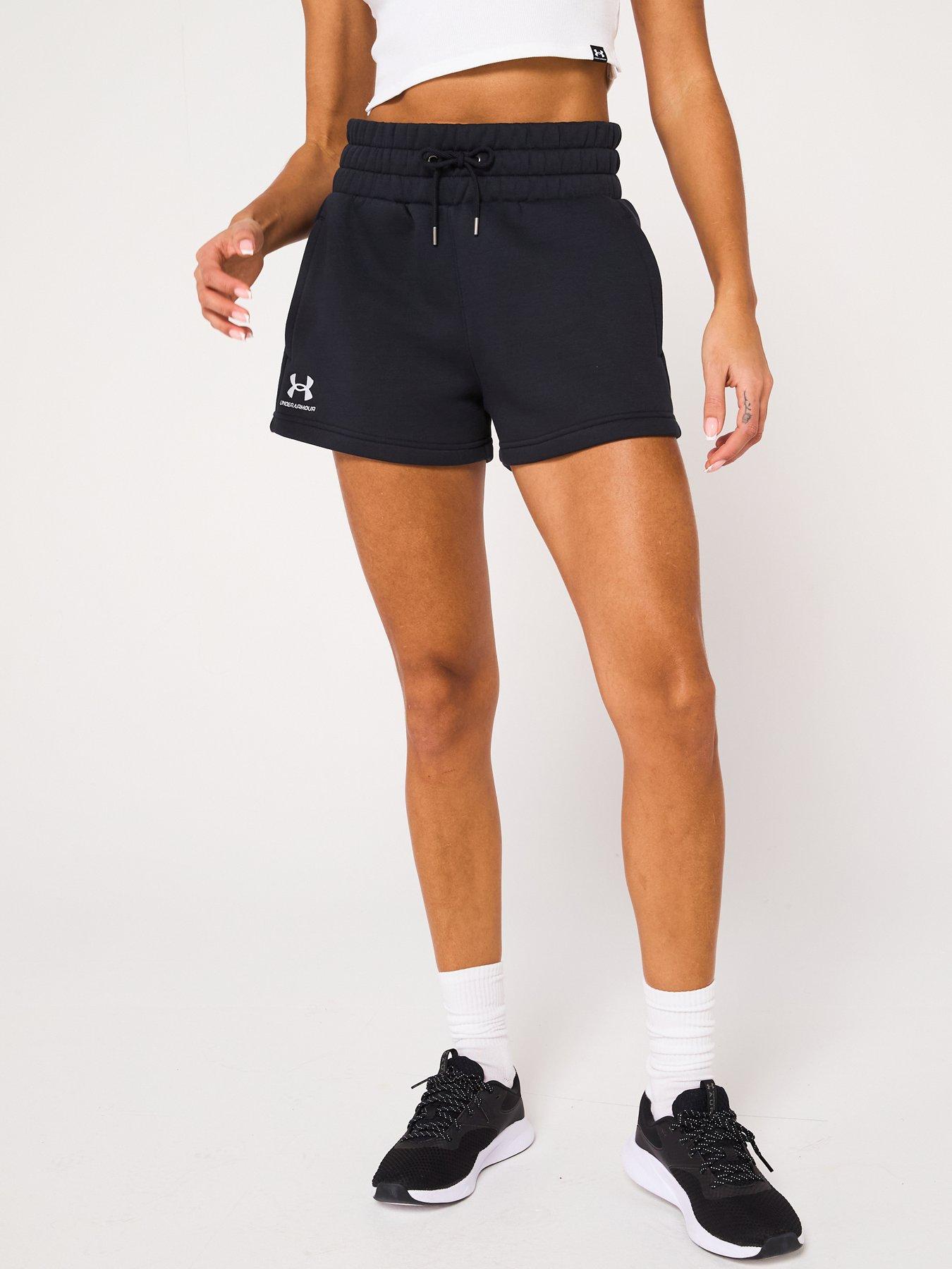 under-armour-womens-training-icon-fleece-boxer-shorts-black