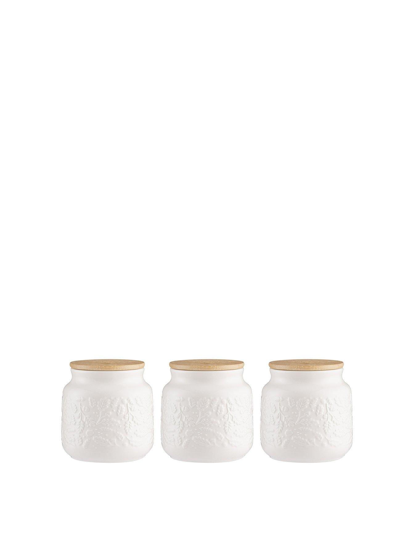 Image 2 of 5 of Price & Kensington Acorn Set Tea, Coffee, Sugar Storage Jars