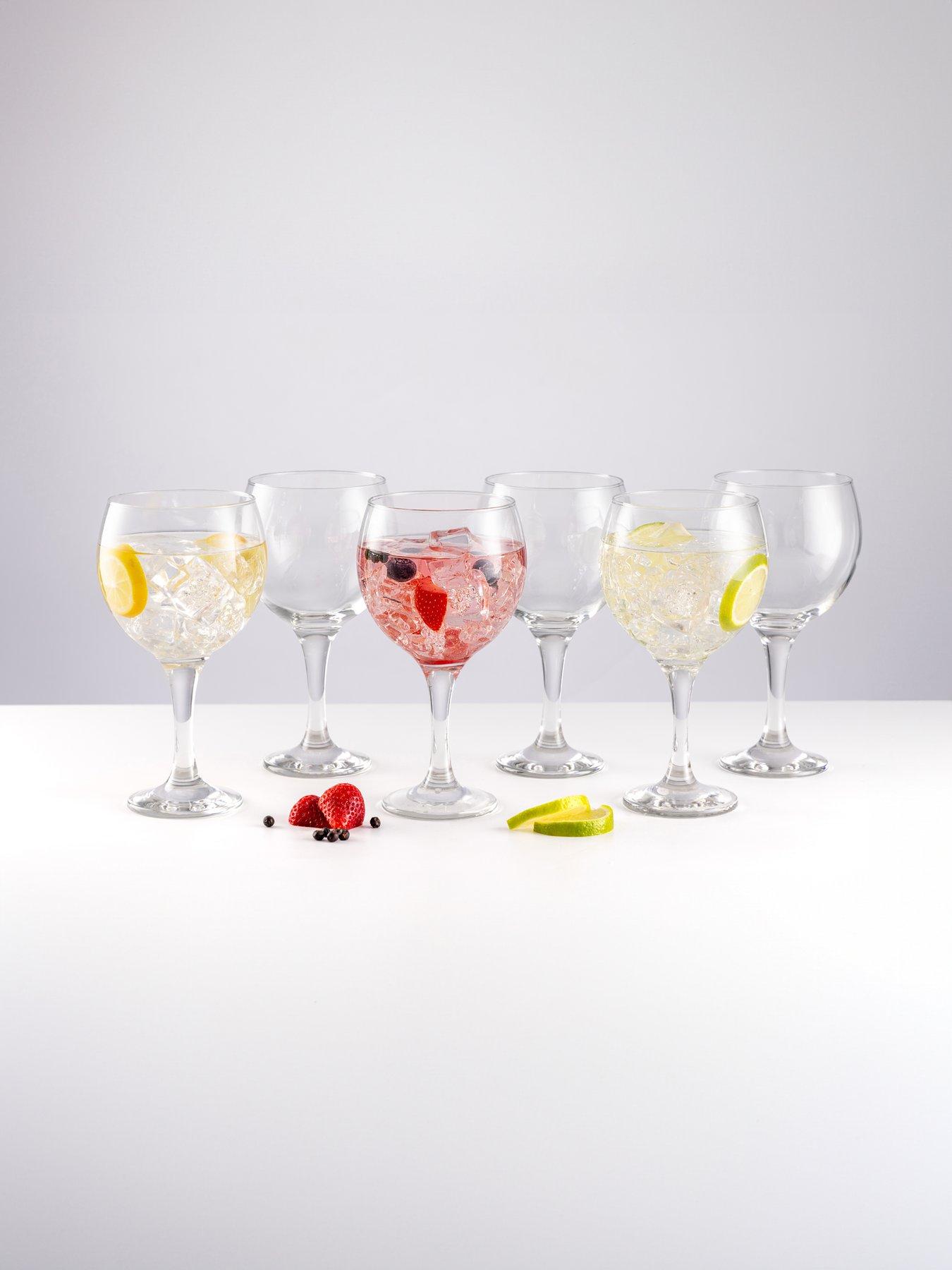 Image 1 of 6 of Ravenhead Entertain Set Of 6 Gin Balloon Glasses