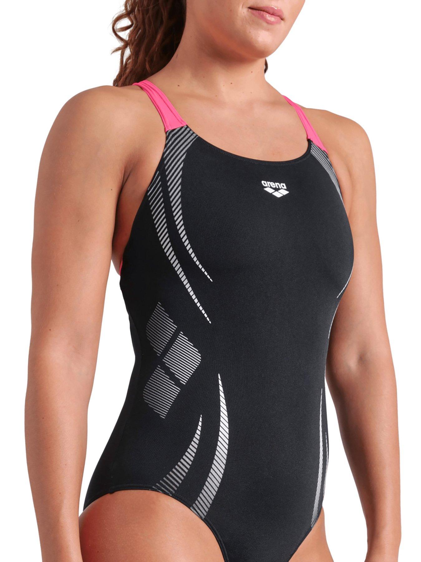 Image 4 of 5 of Arena Women's Poseidonia Swimsuit - Black