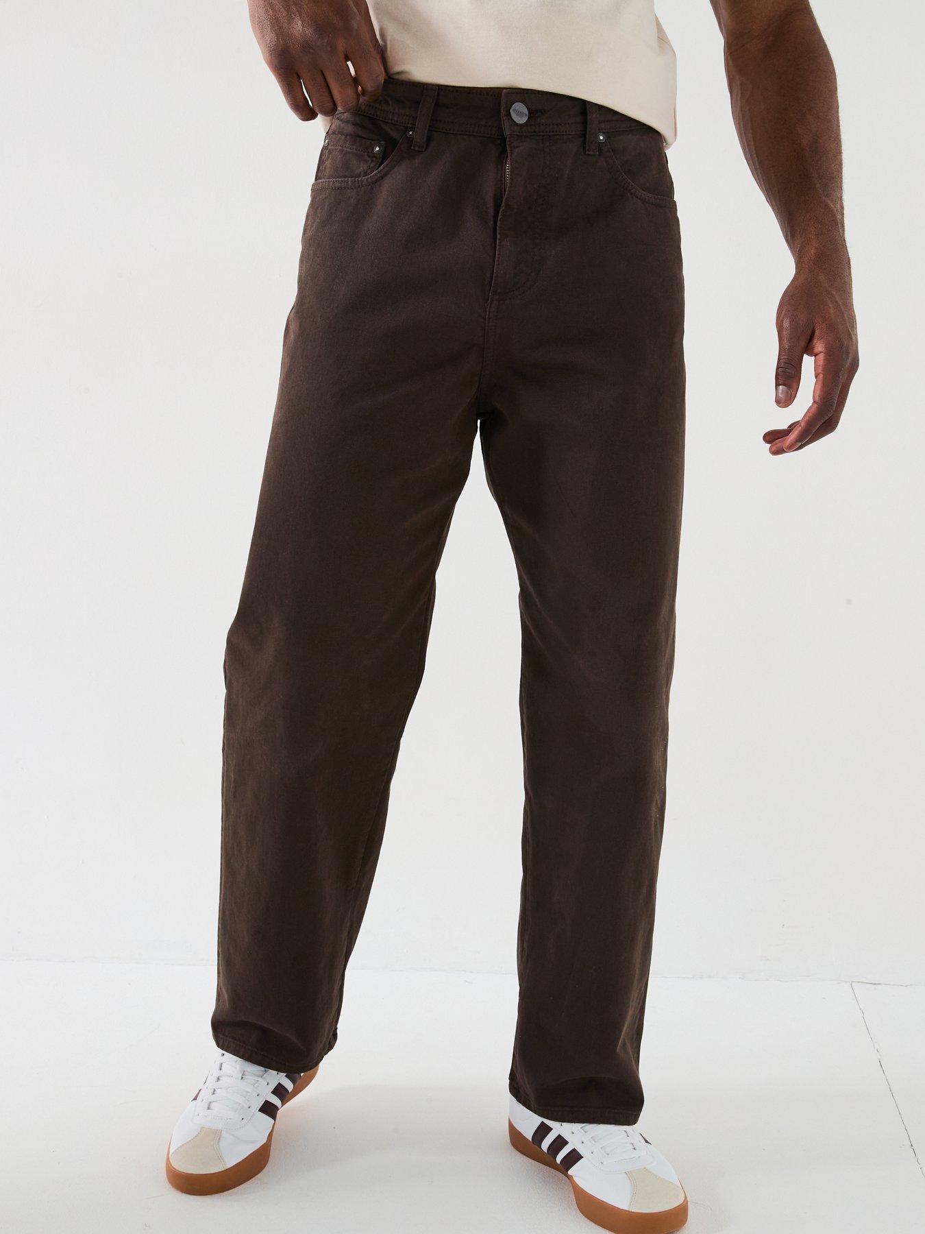 jack-jones-alex-original-5-pocket-wide-leg-classic-trousers-dark-brown