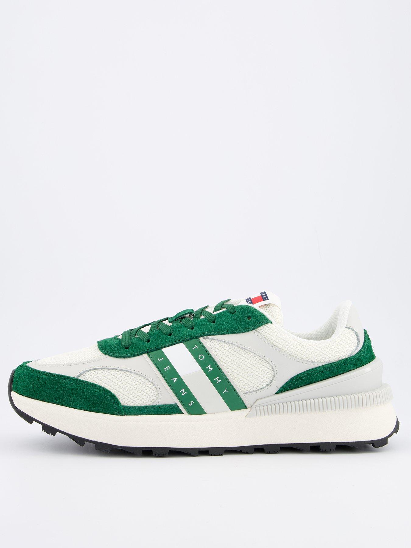tommy-jeans-mixed-media-technical-runner-shoes-whitegreenfront
