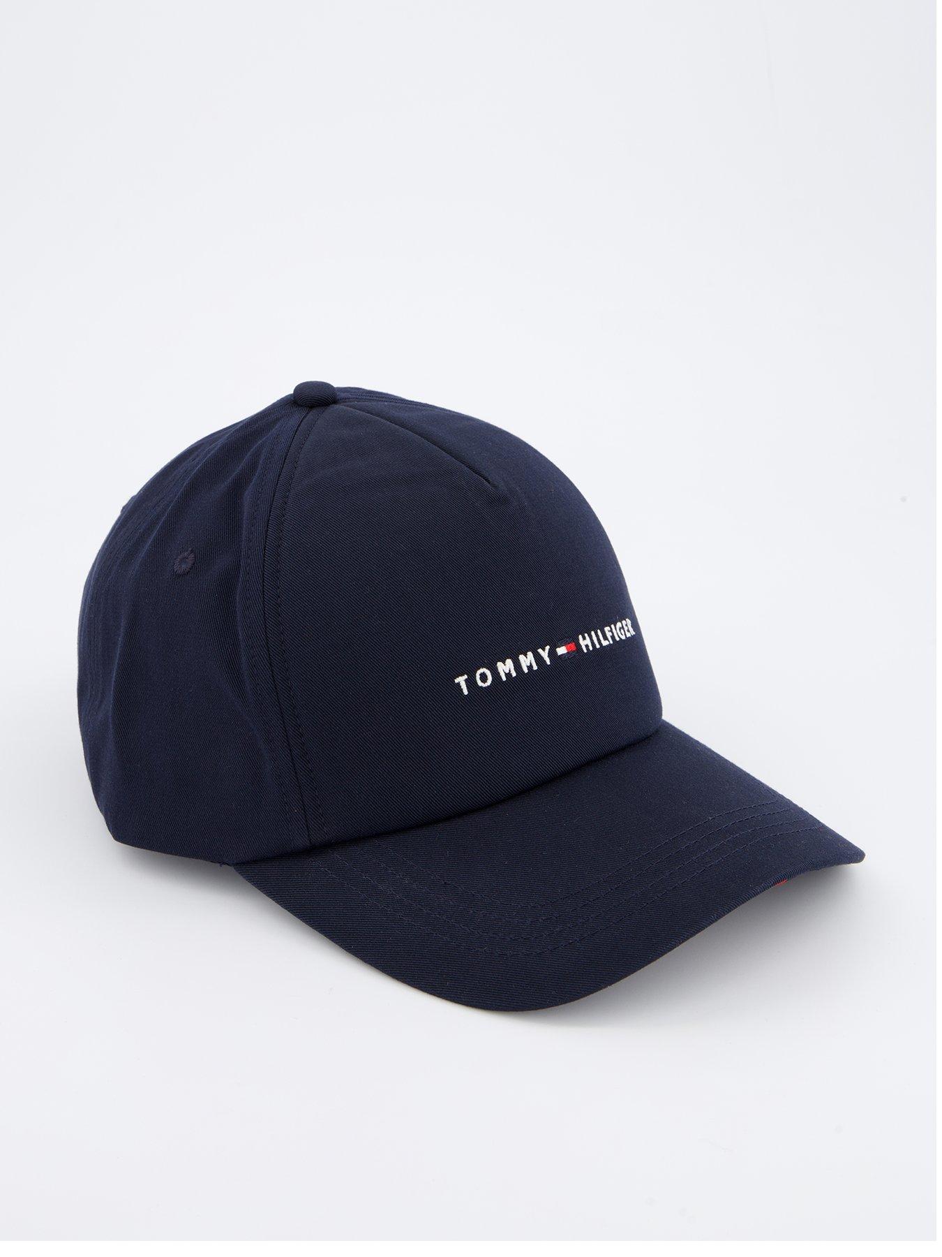 Image 1 of 4 of Tommy Hilfiger Tommy Hilfiger Th Foundation Soft 6 Panel Cap - Navy
