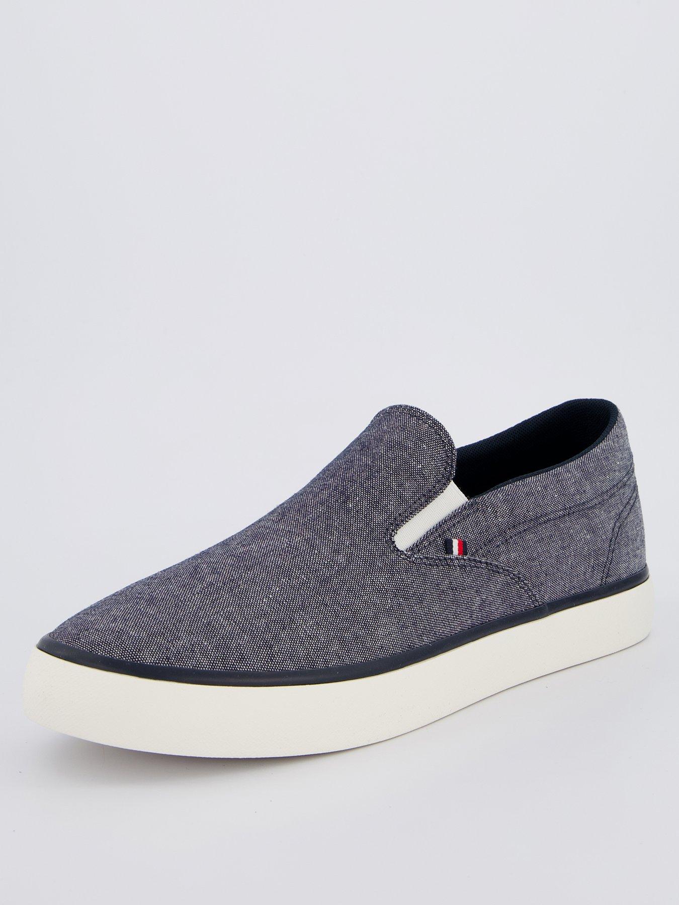 tommy-hilfiger-hi-vulcan-low-slip-on-trainer-navystillFront
