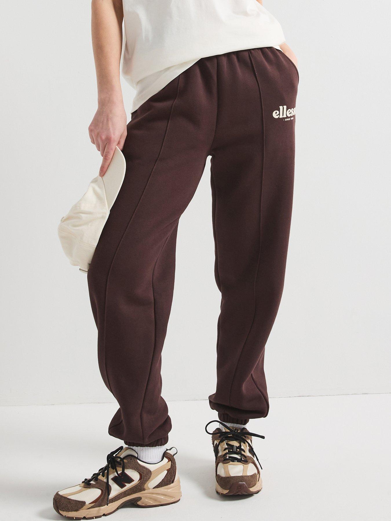 ellesse-womens-arabica-jog-pant-brown