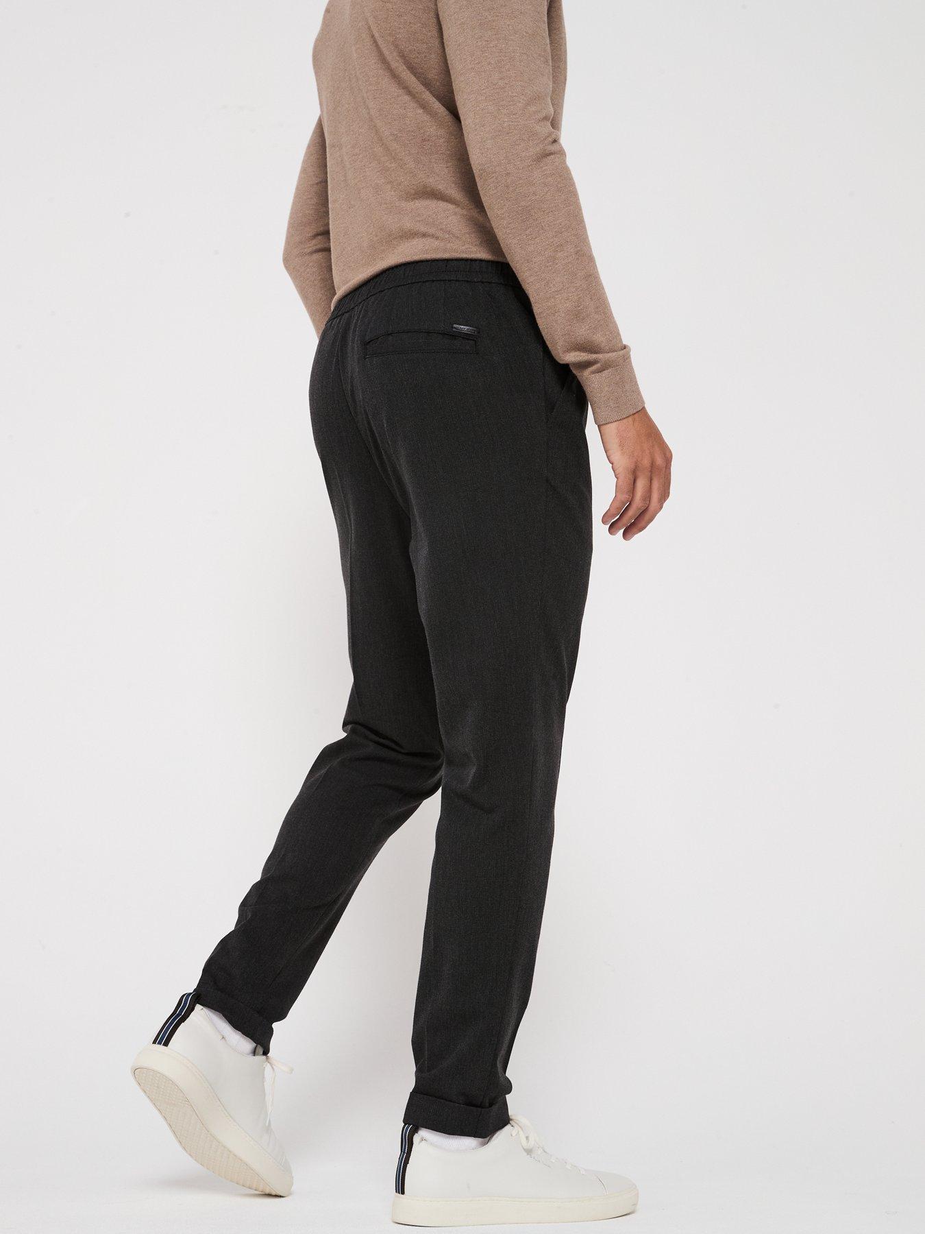 Image 2 of 3 of Jack & Jones Diego Tapered Fit Chinos - Dark Grey