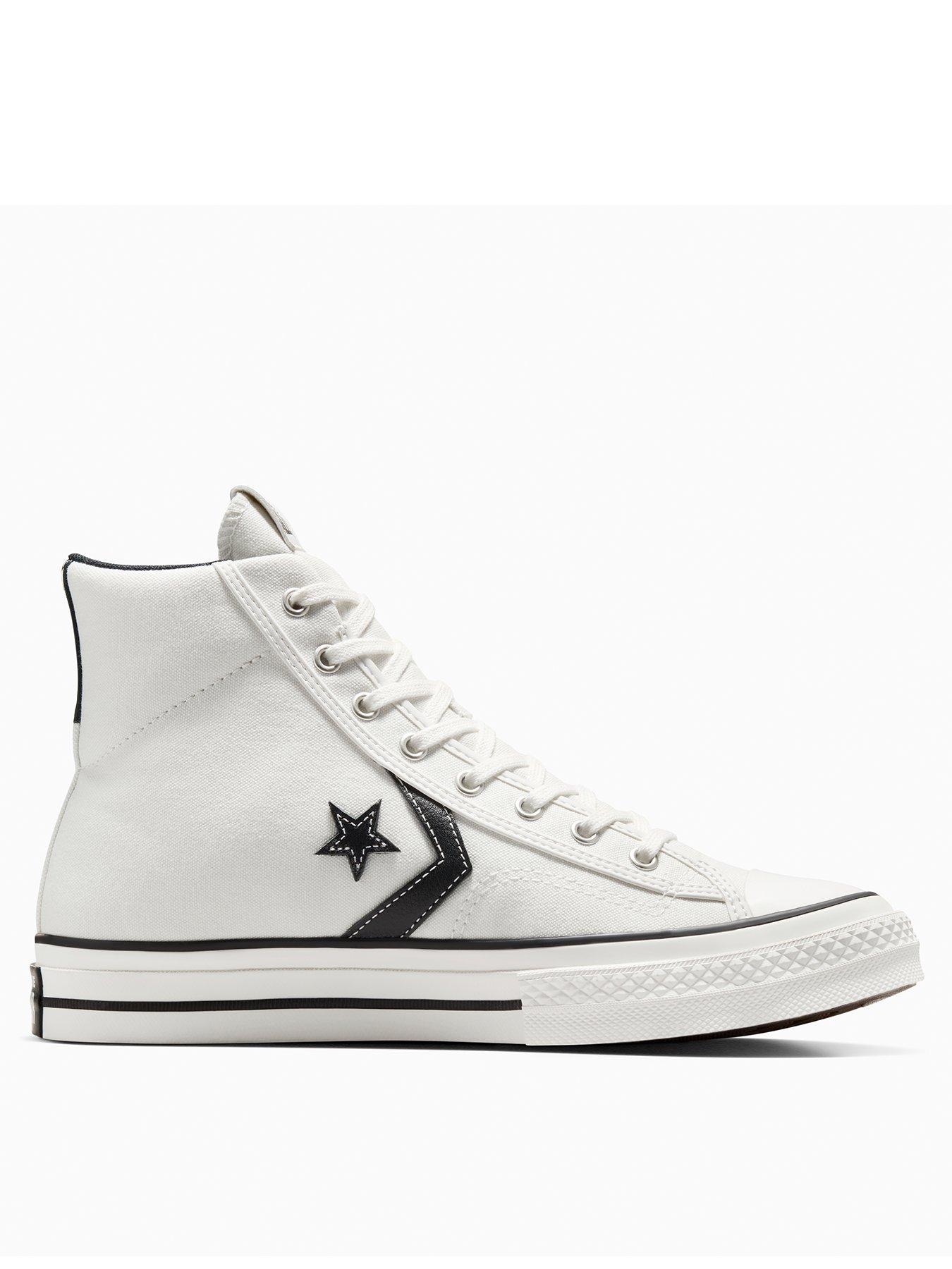 Converse Mens Star Player 76 Canvas Hi-Top - White