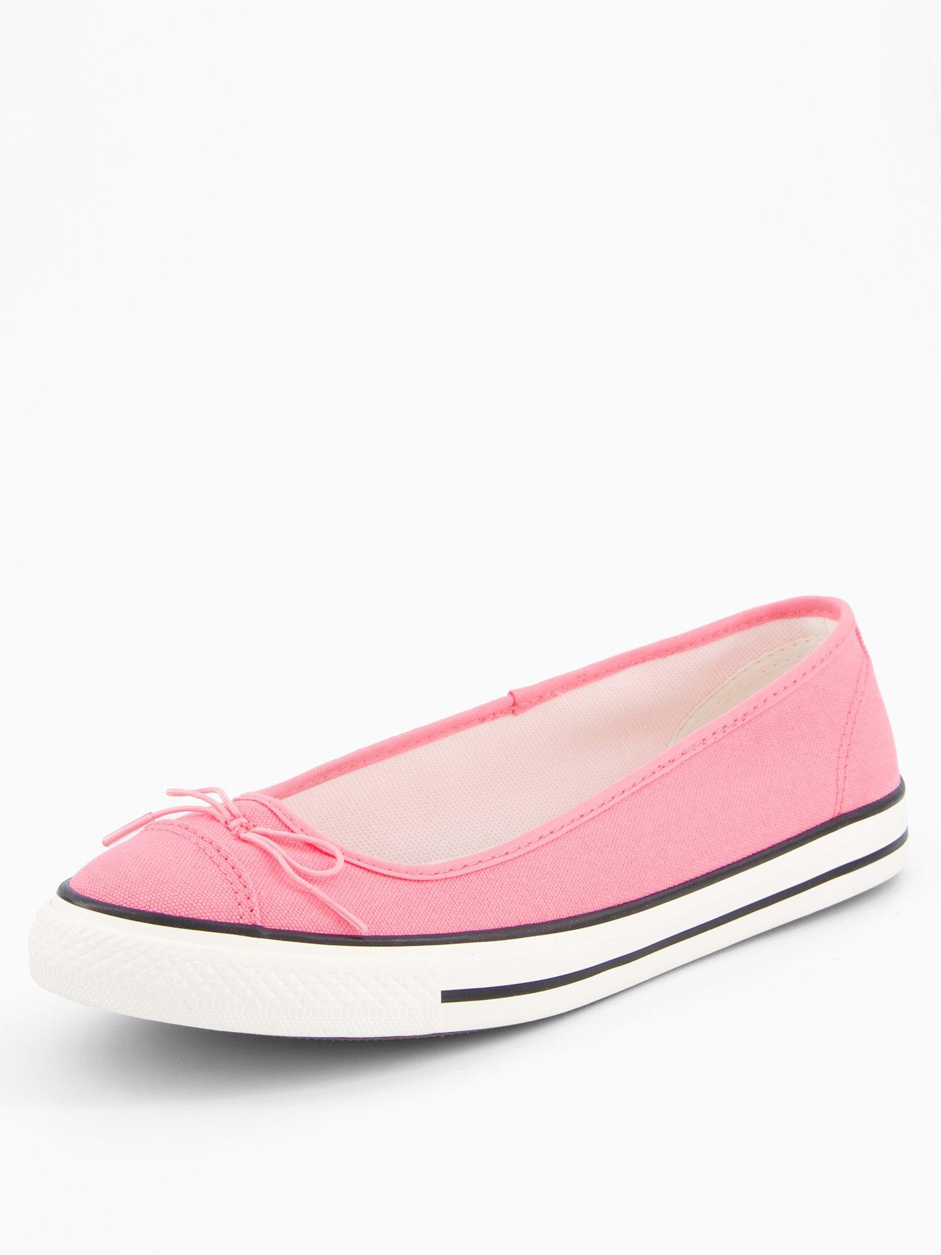 Image 1 of 6 of Converse Womens Chuck Taylor All Star Dainty Ballerina Canvas - Pink/Egret/Pink