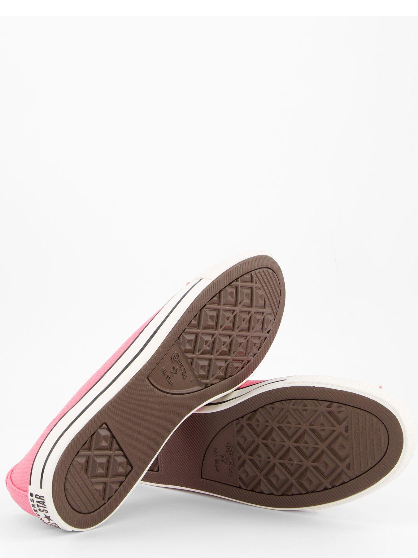 Image 4 of 6 of Converse Womens Chuck Taylor All Star Dainty Ballerina Canvas - Pink/Egret/Pink