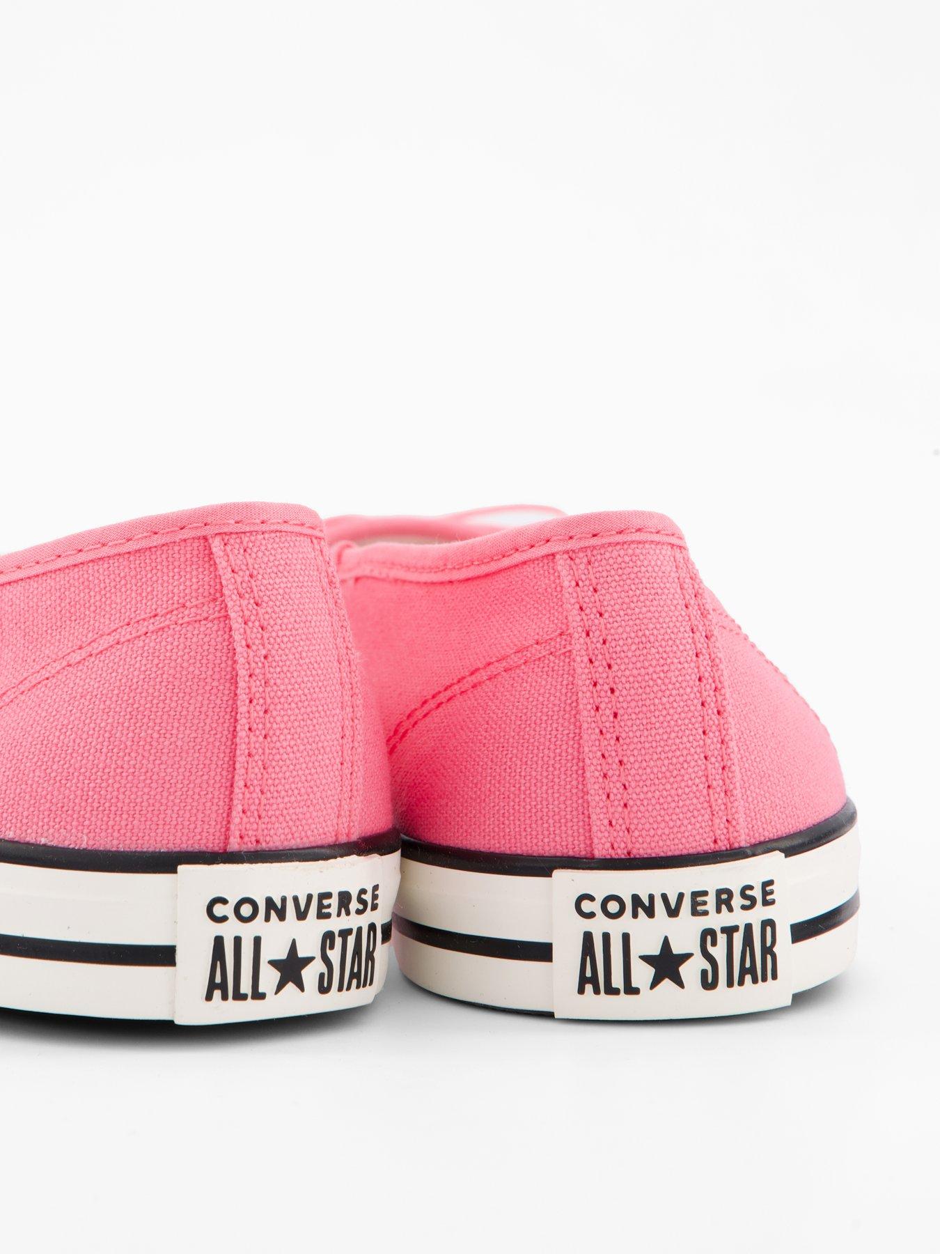 Image 5 of 6 of Converse Womens Chuck Taylor All Star Dainty Ballerina Canvas - Pink/Egret/Pink