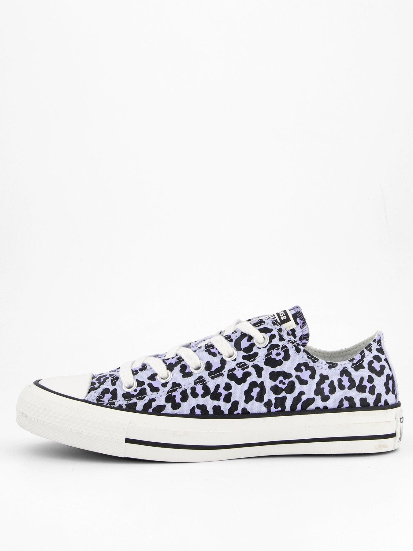 Converse Junior Ox Trainers - Animal Print
