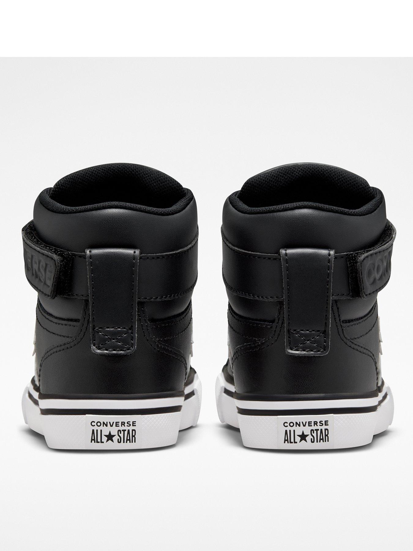 converse-kids-pro-blaze-strap-leather-hi-top-trainers-blackwhiteback