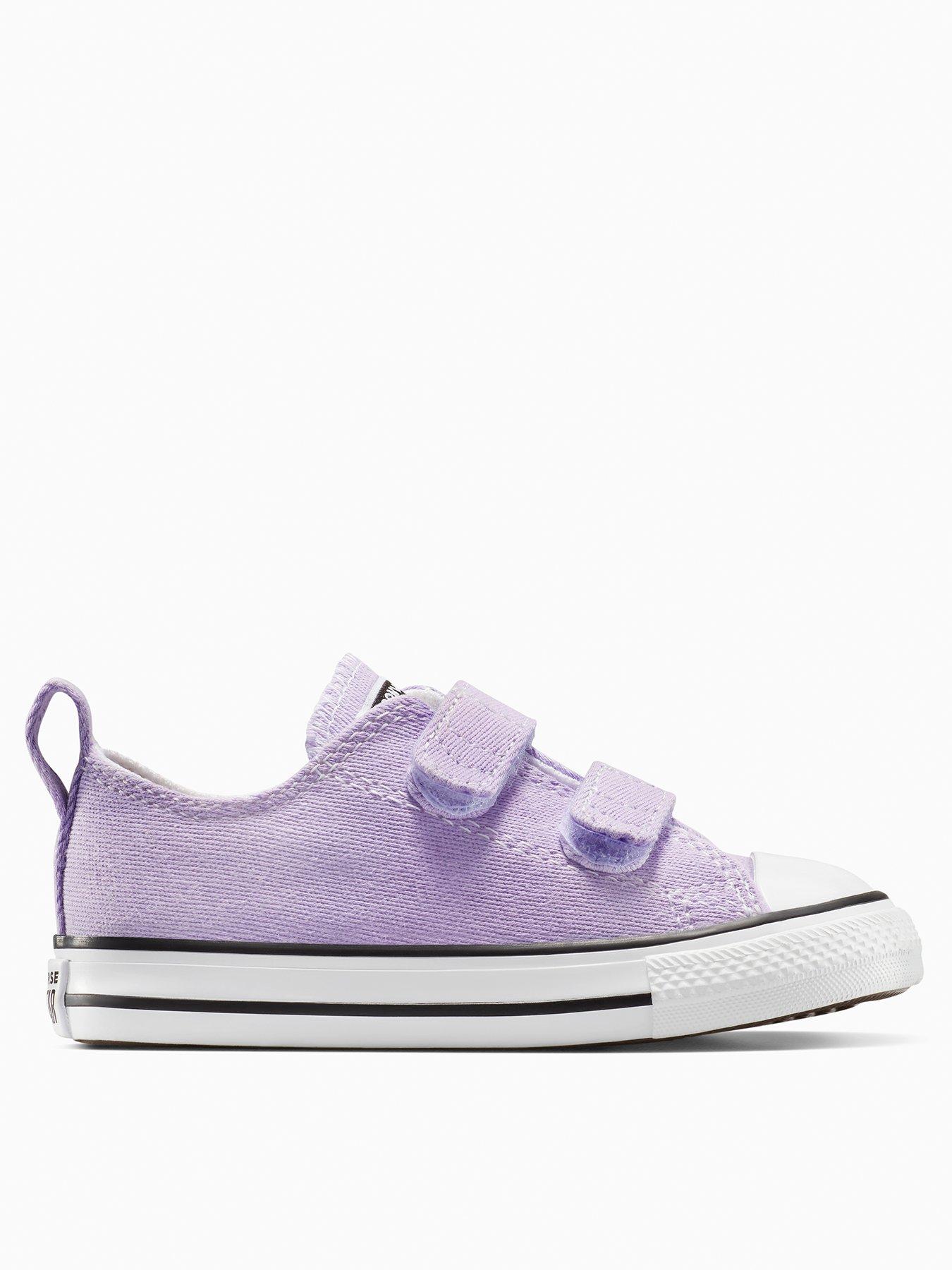 Converse Toddler Ox Trainers - Purple