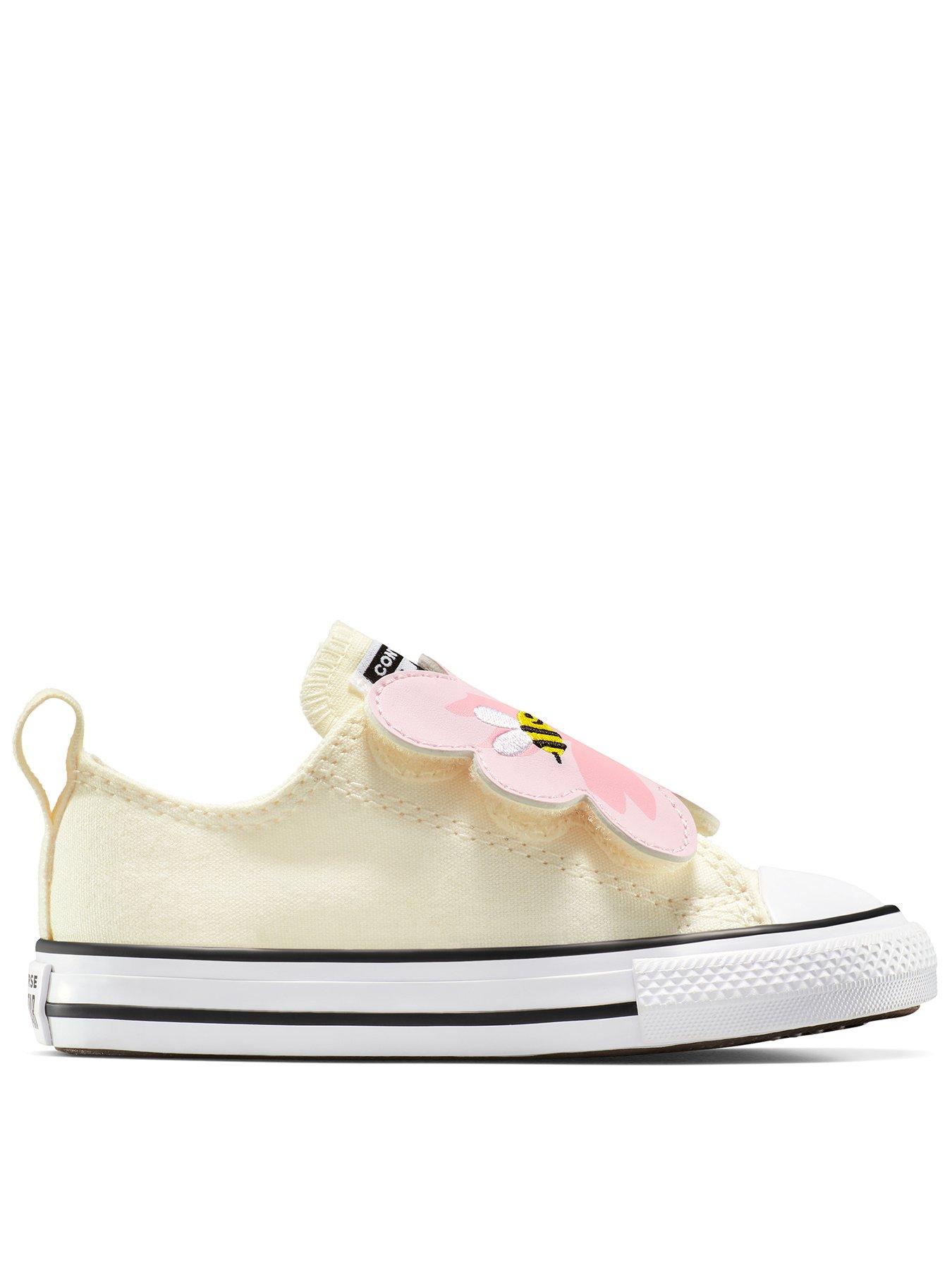Image 1 of 7 of Converse Toddler Ox Trainers - You Dew You/Lt Jellyfish Jitte