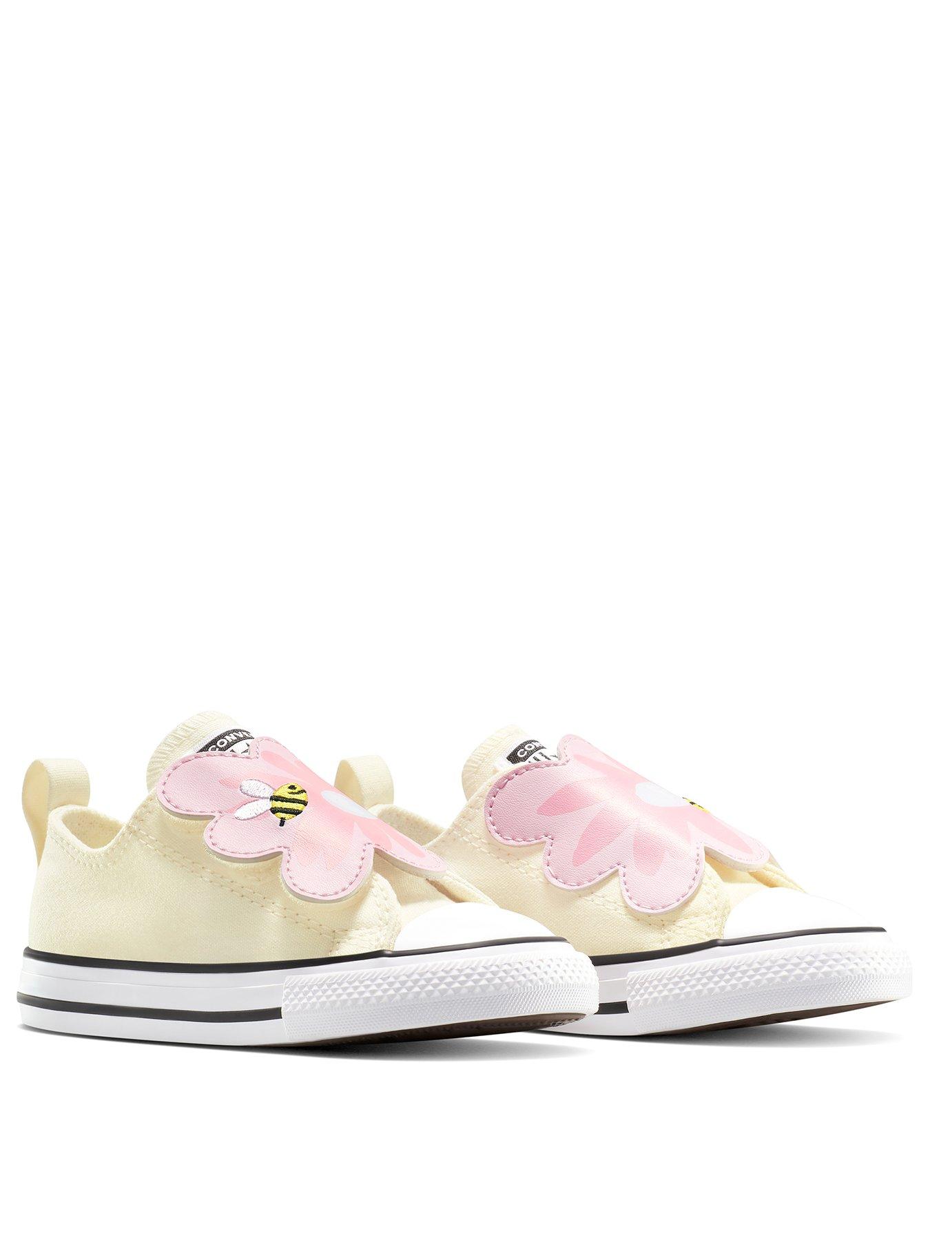 Image 2 of 7 of Converse Toddler Ox Trainers - You Dew You/Lt Jellyfish Jitte