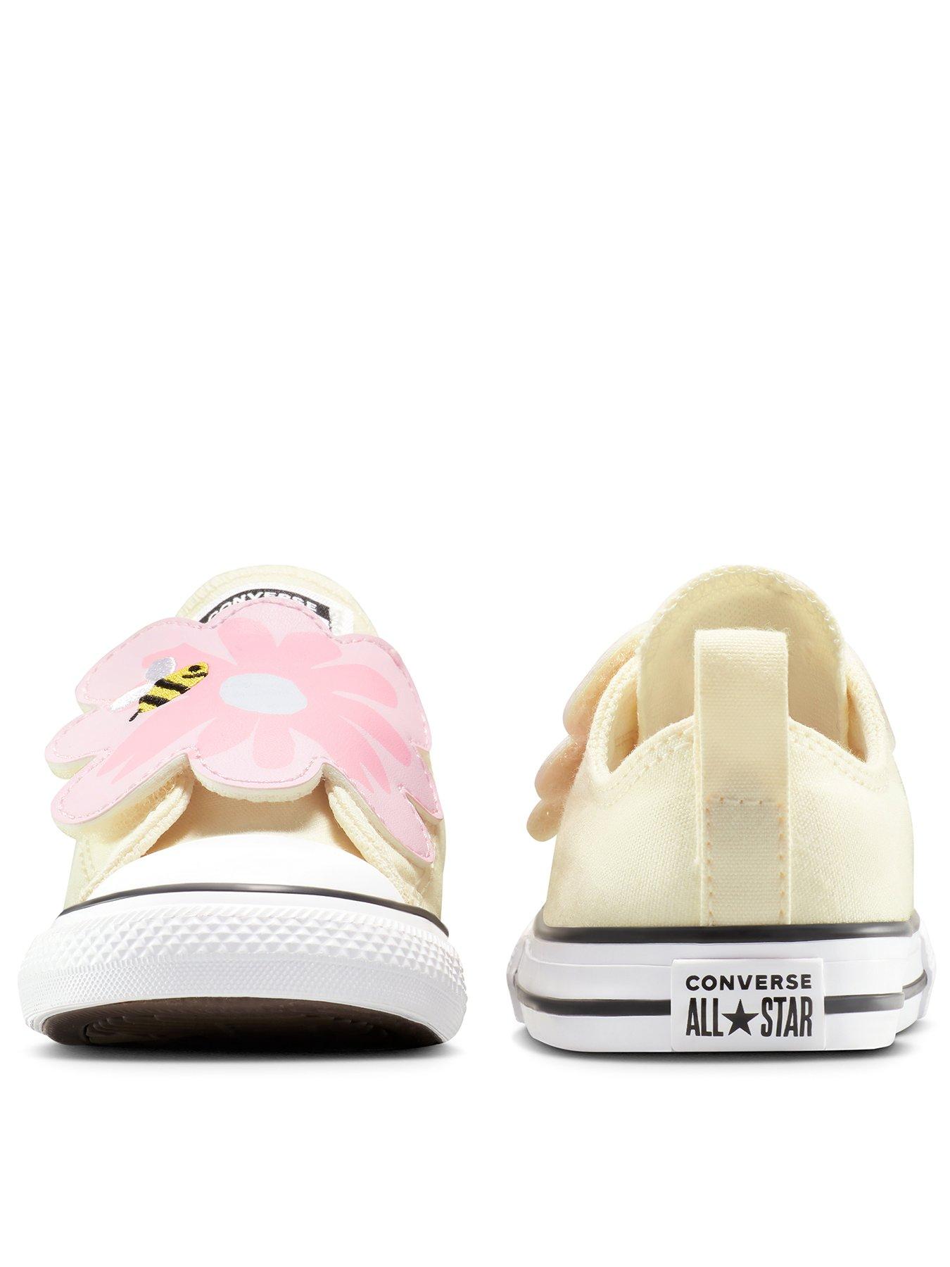 Image 3 of 7 of Converse Toddler Ox Trainers - You Dew You/Lt Jellyfish Jitte
