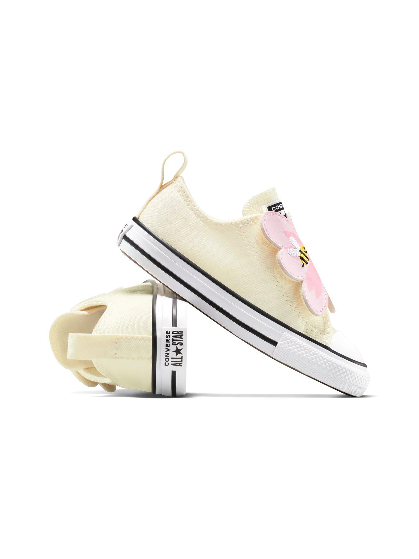 Image 7 of 7 of Converse Toddler Ox Trainers - You Dew You/Lt Jellyfish Jitte