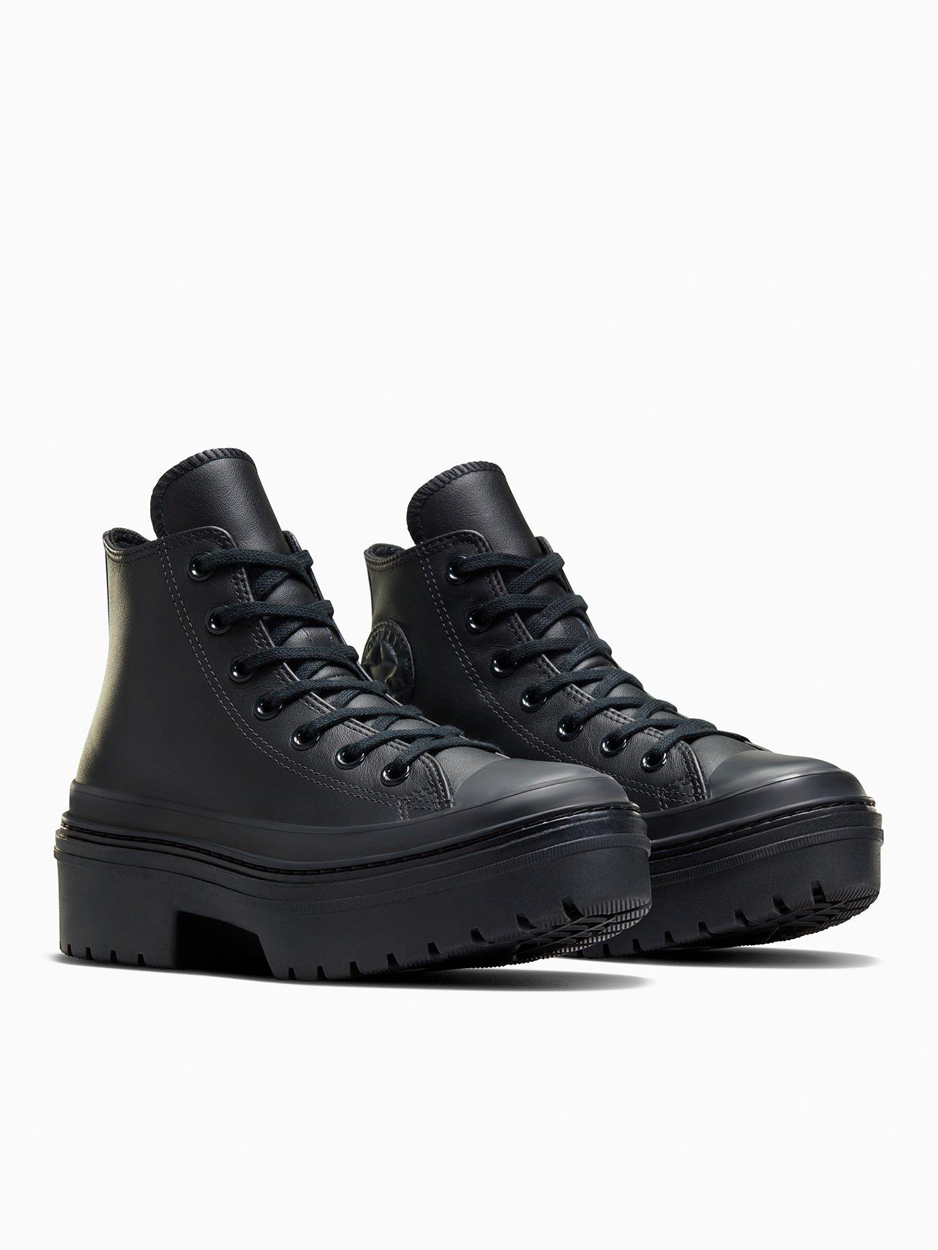 Image 2 of 7 of Converse Womens Chuck Taylor All Star Lugged Heel Leather Hi Tops