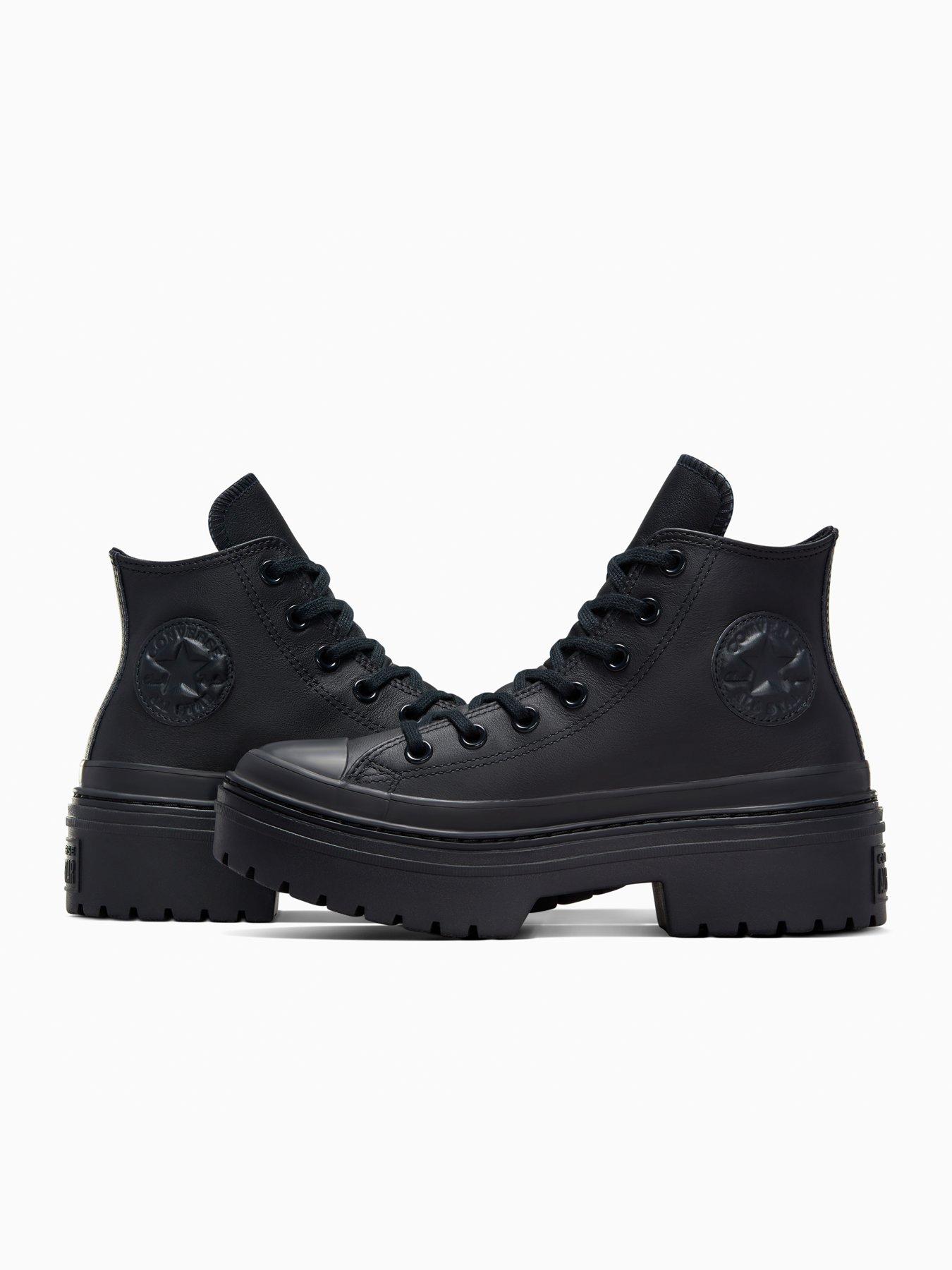 Image 7 of 7 of Converse Womens Chuck Taylor All Star Lugged Heel Leather Hi Tops