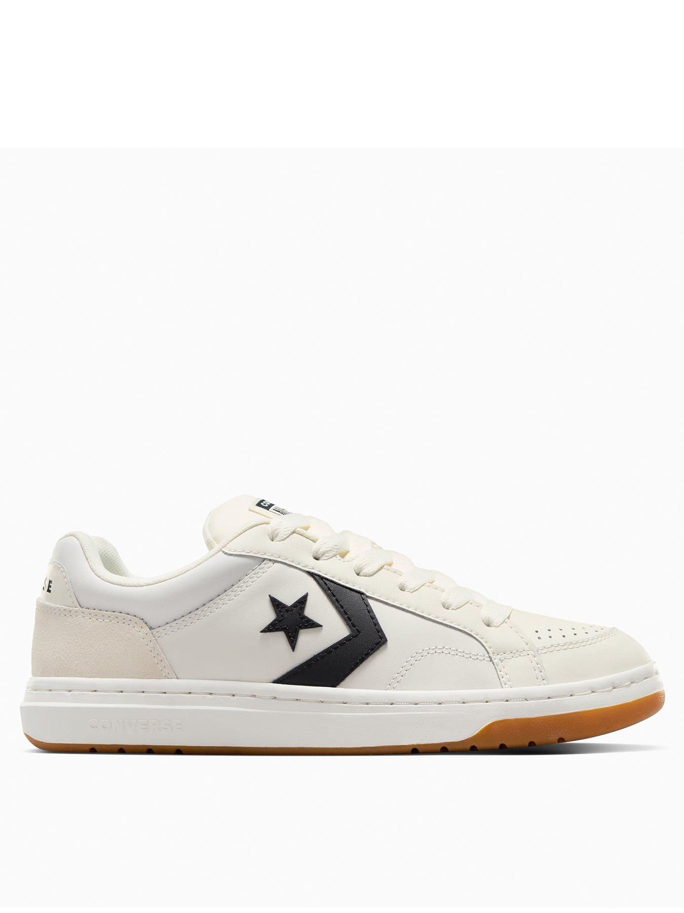 Converse Men's Pro Blaze Classic Leather Trainers - White/Black