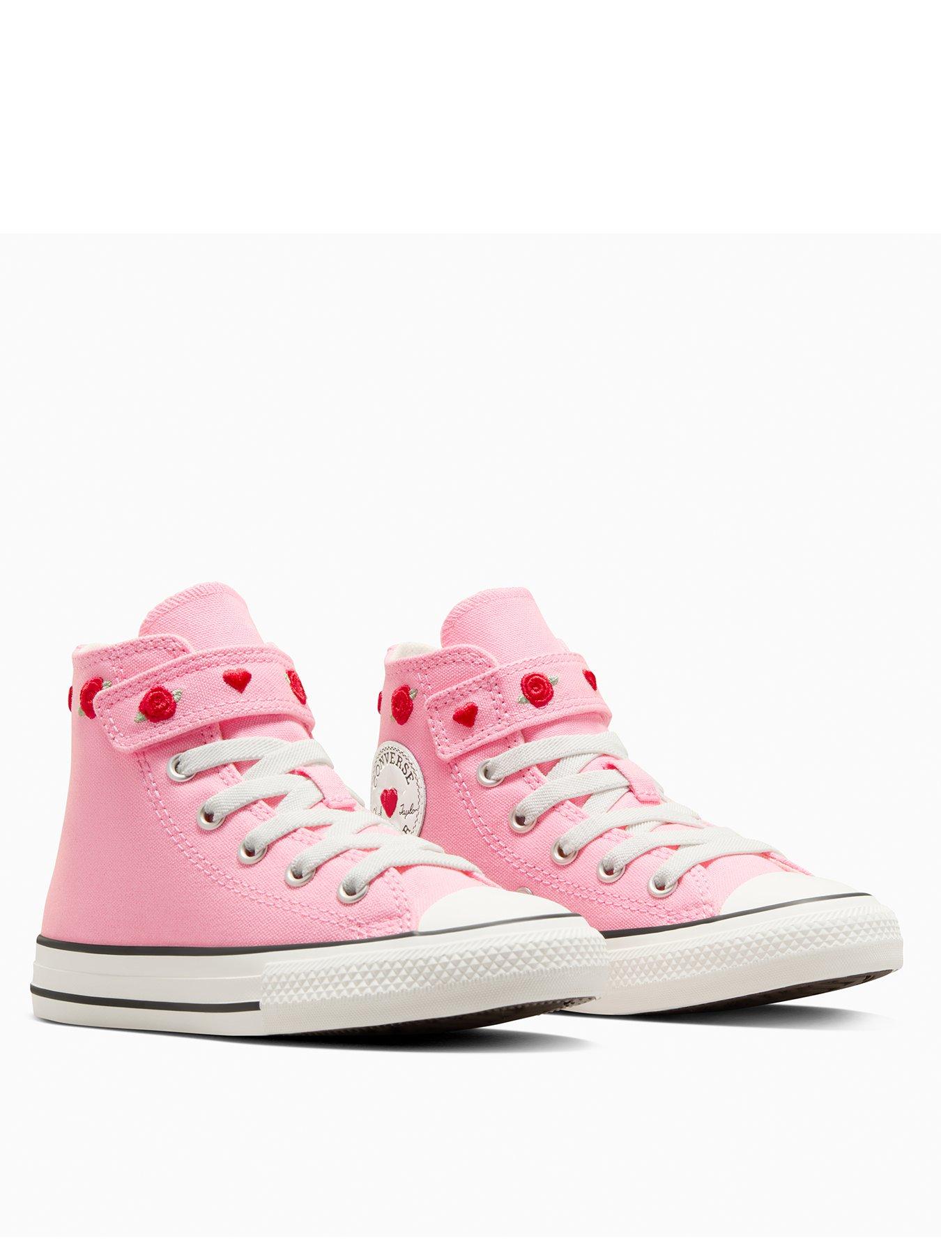 Image 2 of 7 of Converse Kids Chuck Taylor All Star 1V Canvas Hi - Red