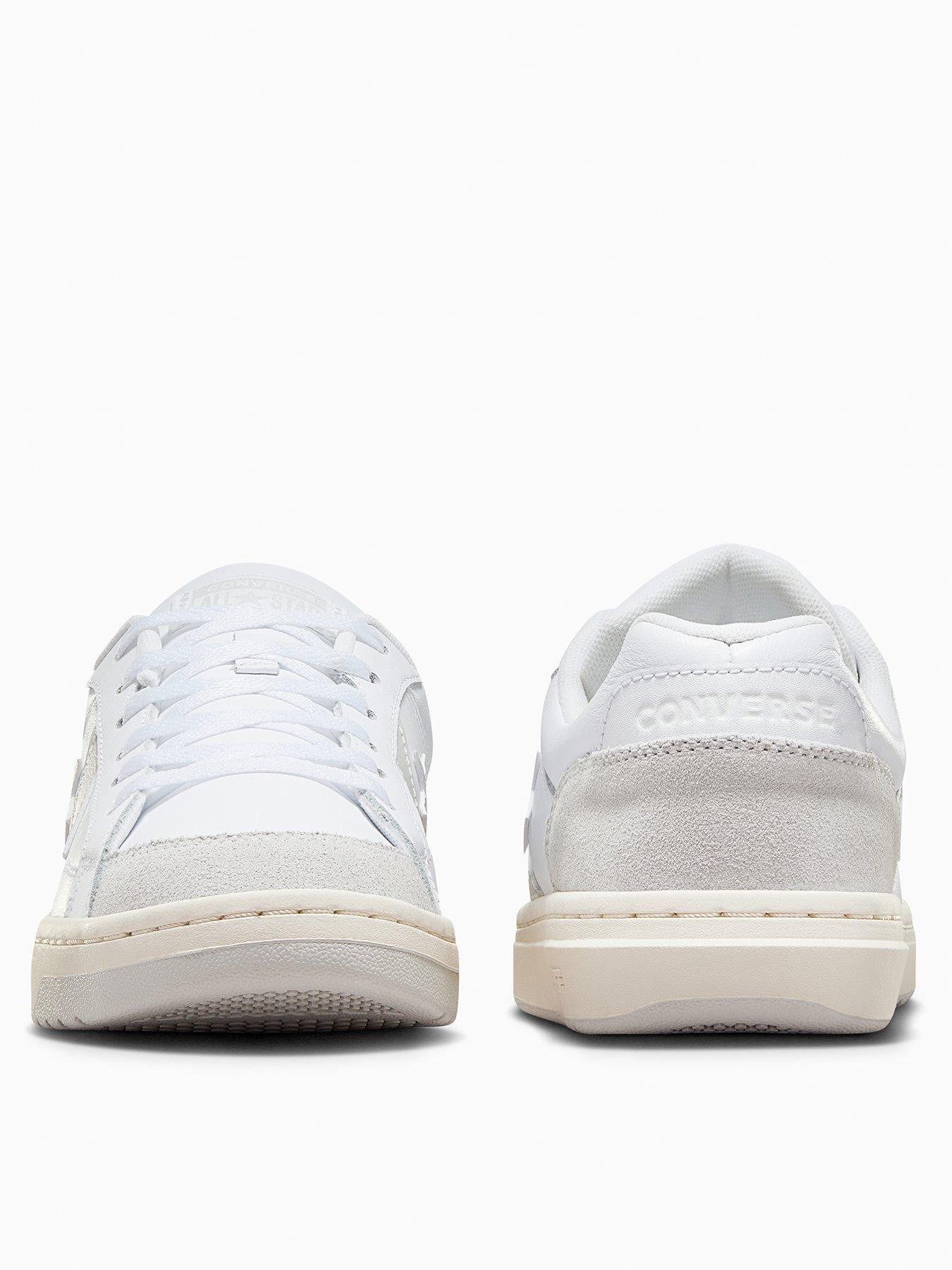Image 3 of 7 of Converse Men's Pro Blaze Classic Leather Trainers - White