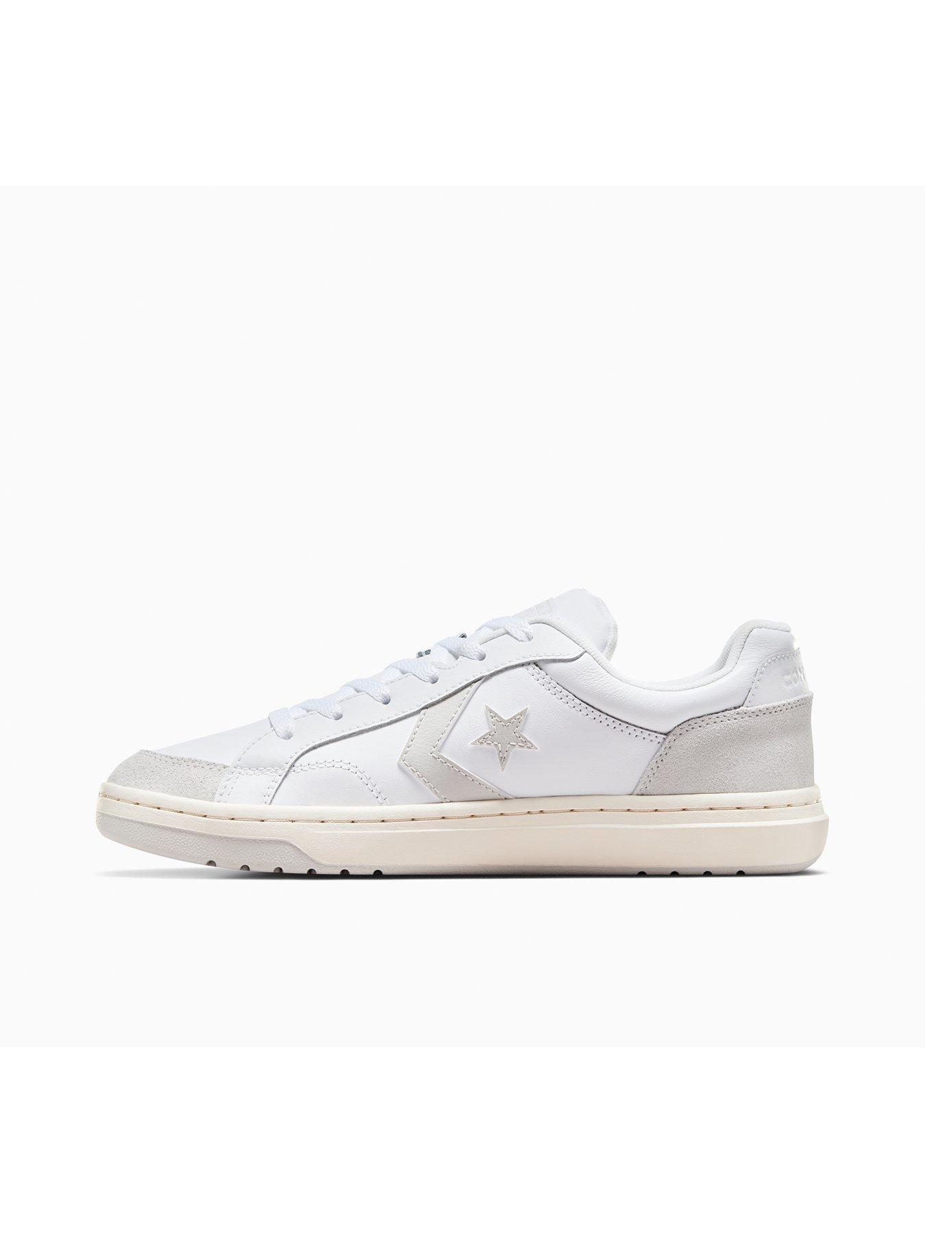 Image 6 of 7 of Converse Men's Pro Blaze Classic Leather Trainers - White