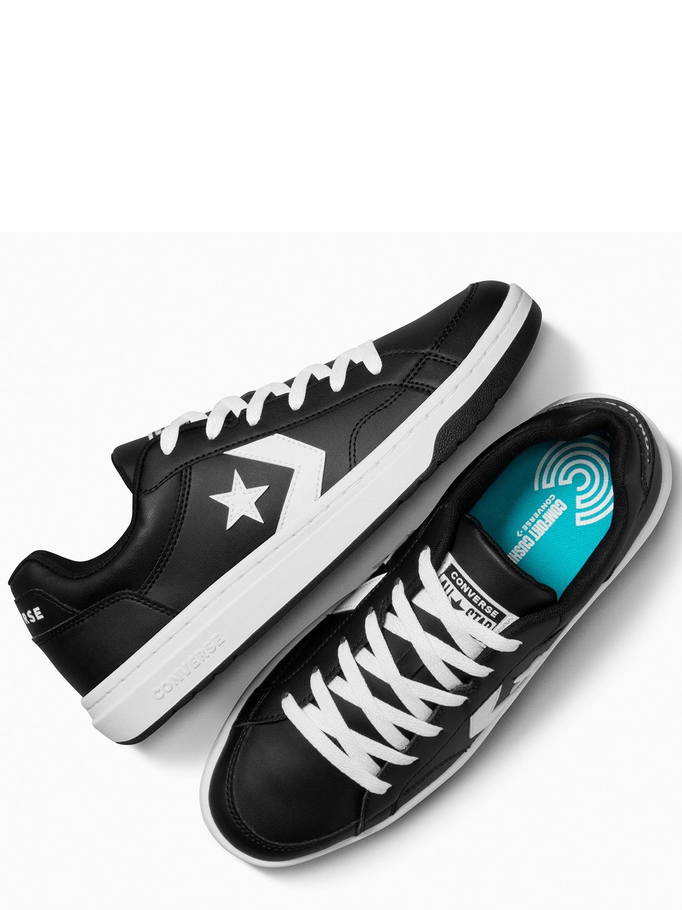 Image 3 of 6 of Converse Men's Pro Blaze V2 Synthetic Trainers - Black