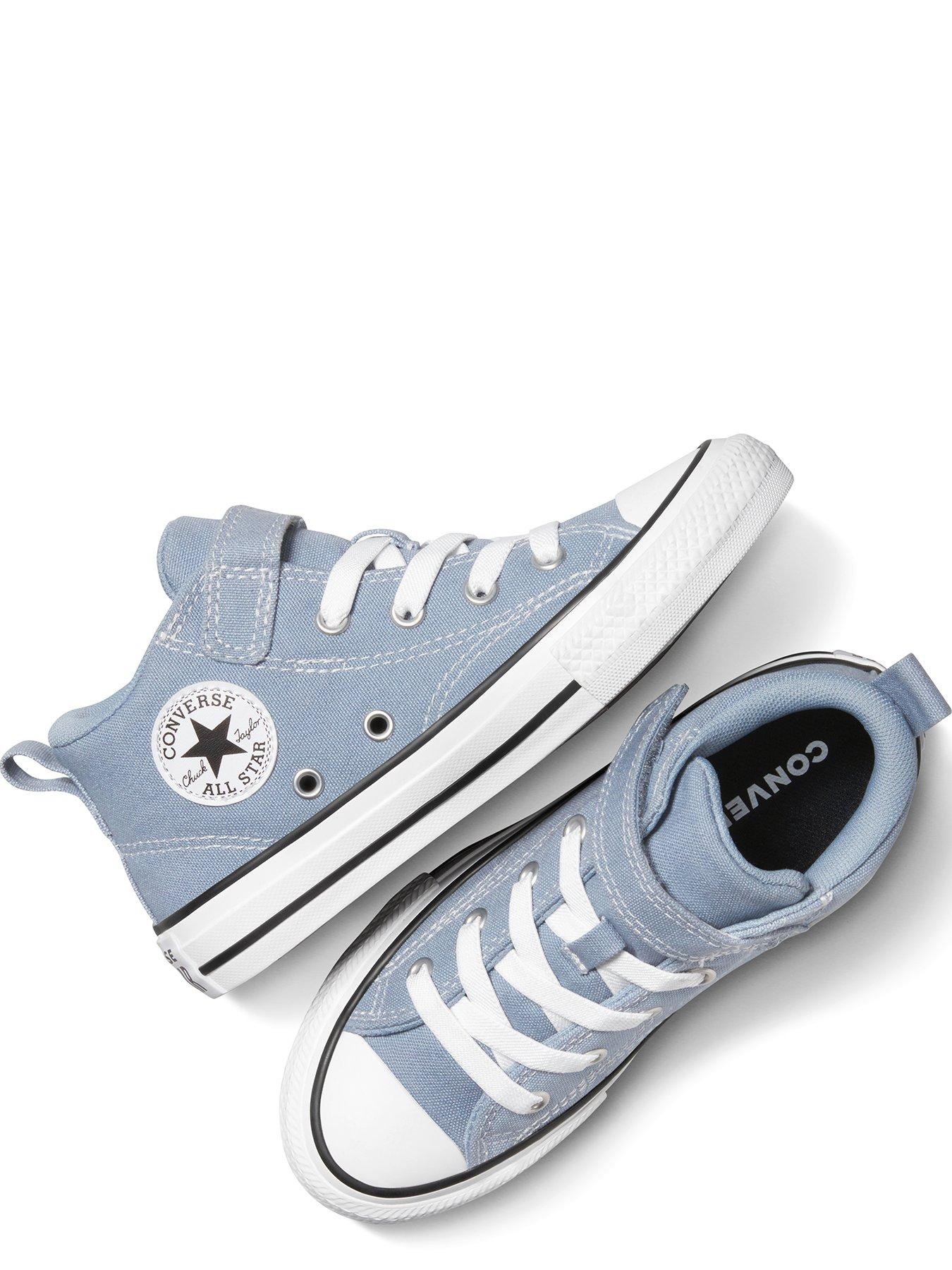 Image 4 of 7 of Converse Kids Malden Street Trainers - Wet Stone/White/Black