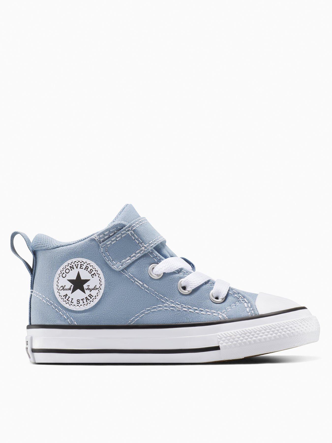 Image 1 of 7 of Converse Toddler Malden Street Trainers - Wet Stone/White/Black