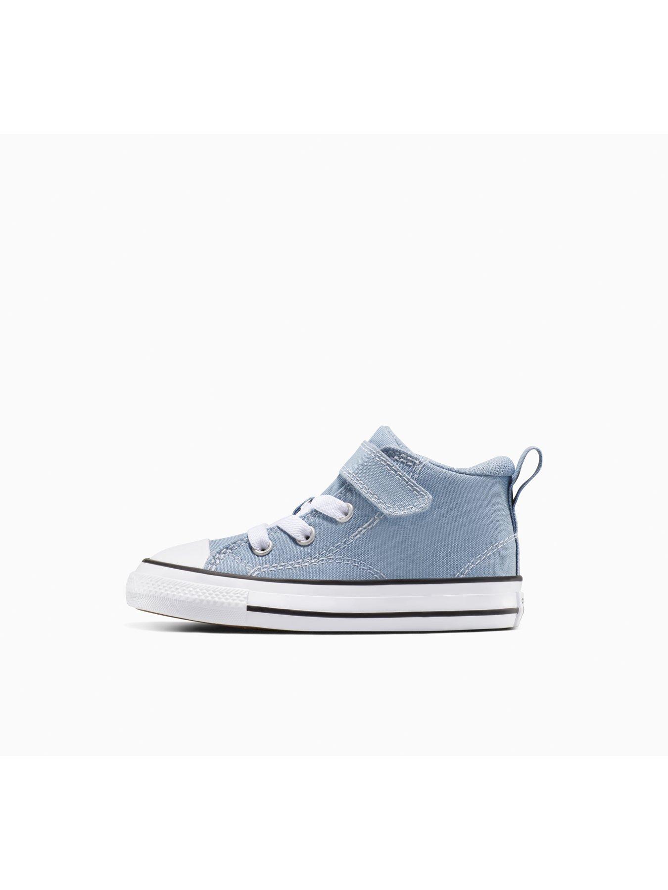 Image 6 of 7 of Converse Toddler Malden Street Trainers - Wet Stone/White/Black