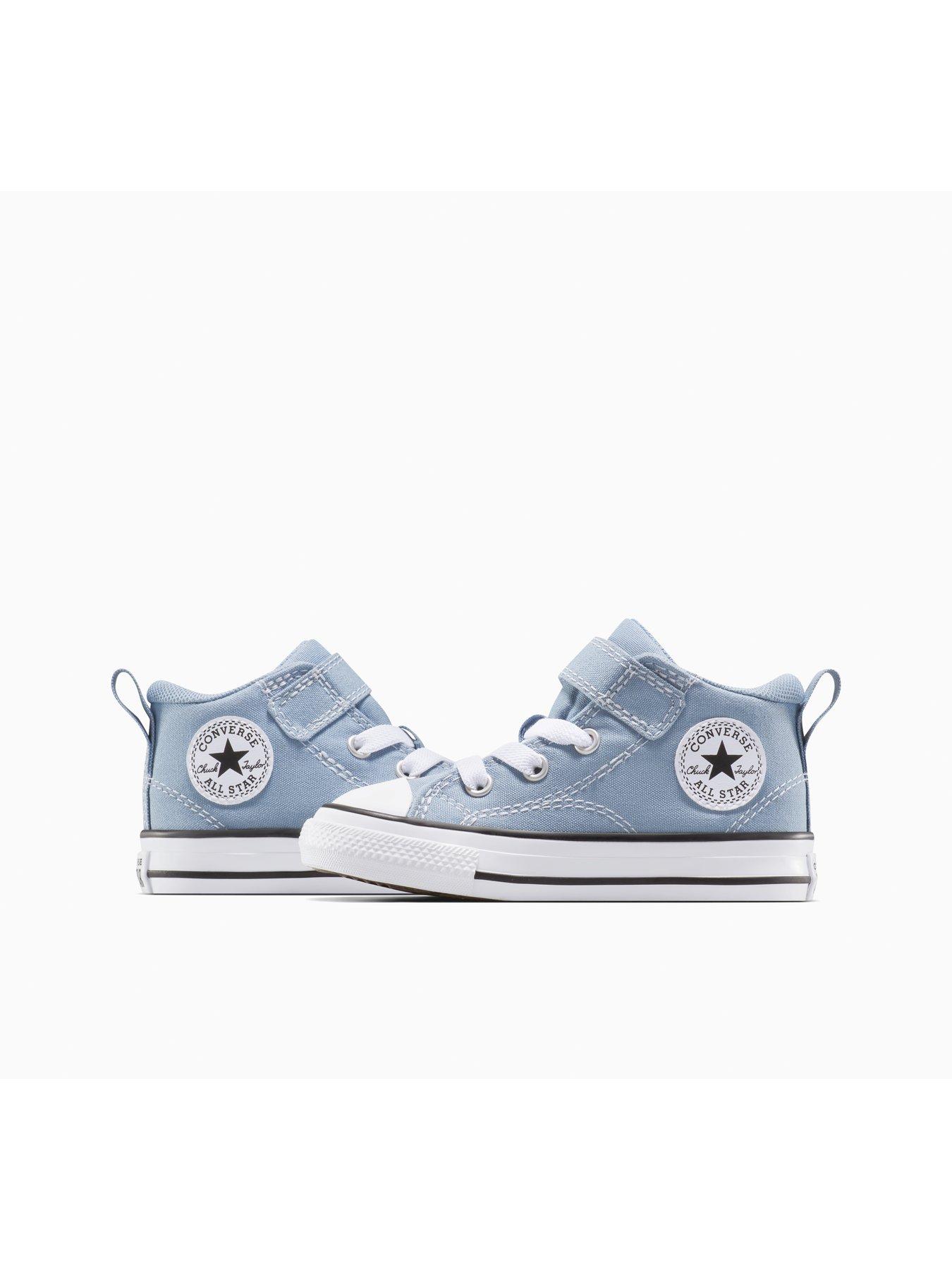 Image 7 of 7 of Converse Toddler Malden Street Trainers - Wet Stone/White/Black