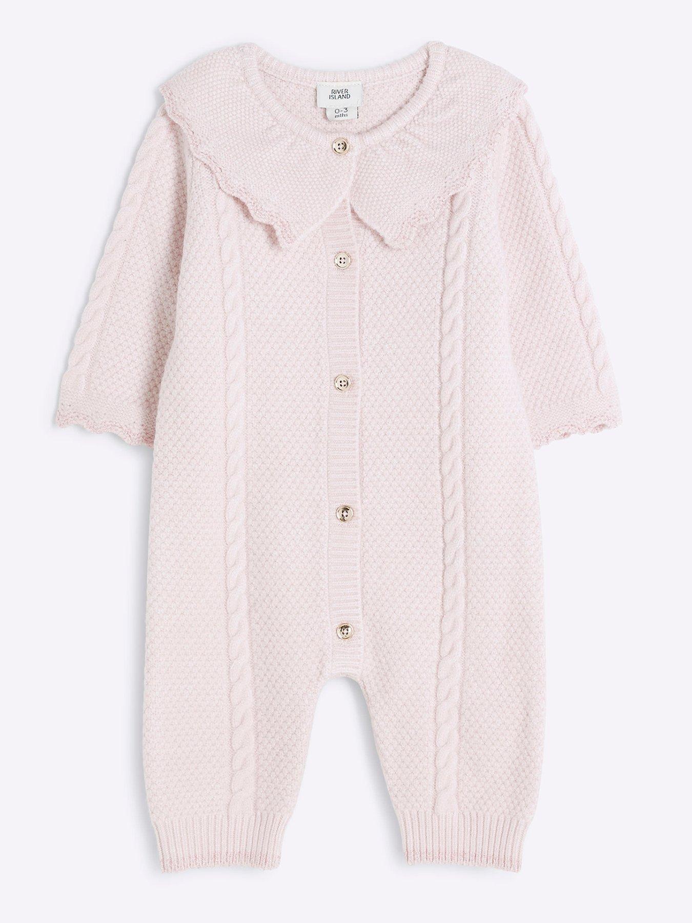 river-island-baby-baby-girls-knitted-frill-all-in-one-pink