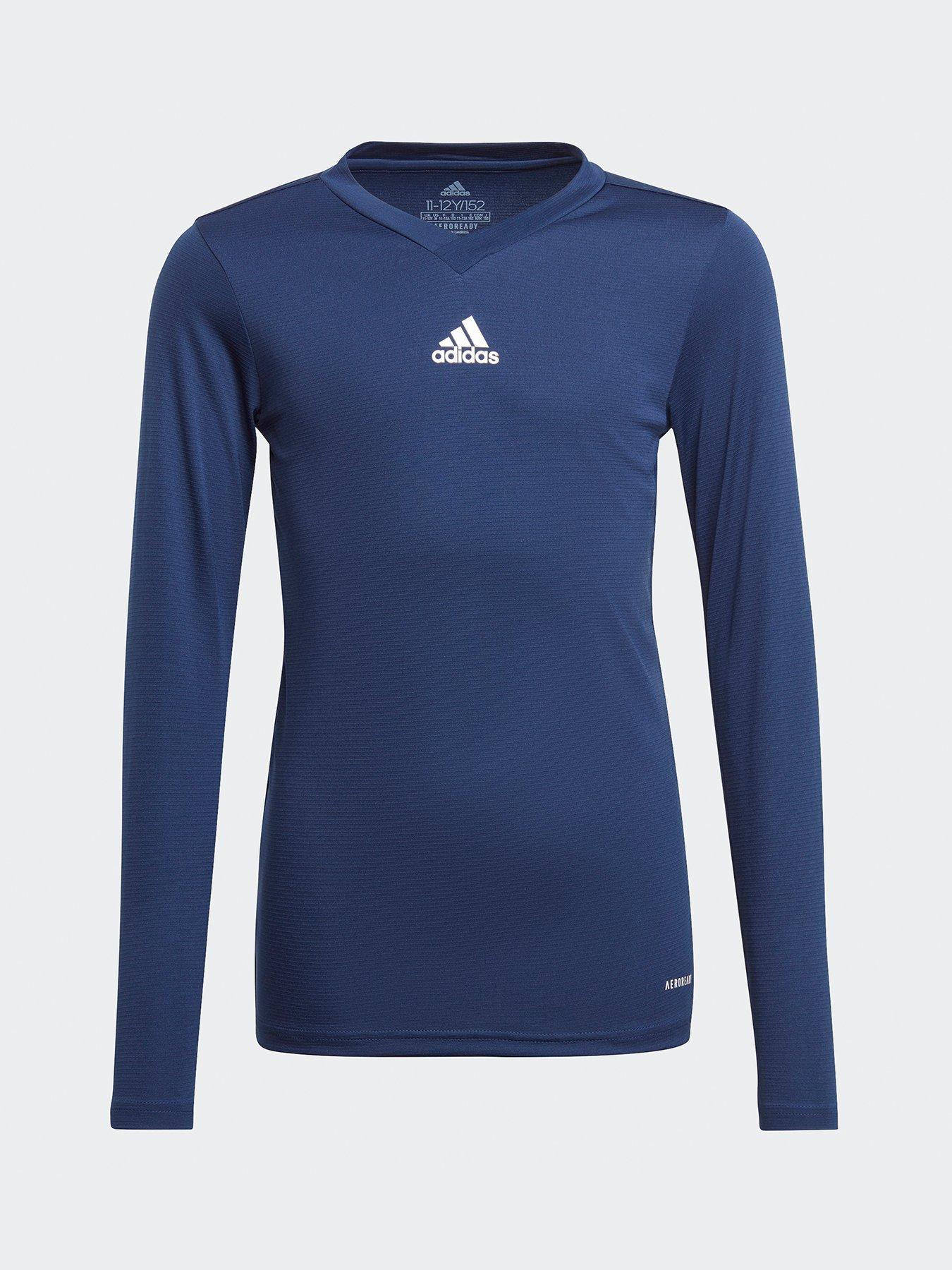 Image of adidas Team Base Youth Tee - Navy