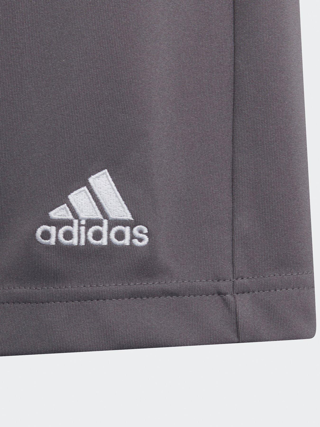 adidas-entrada22-shorts-youth-greydetail