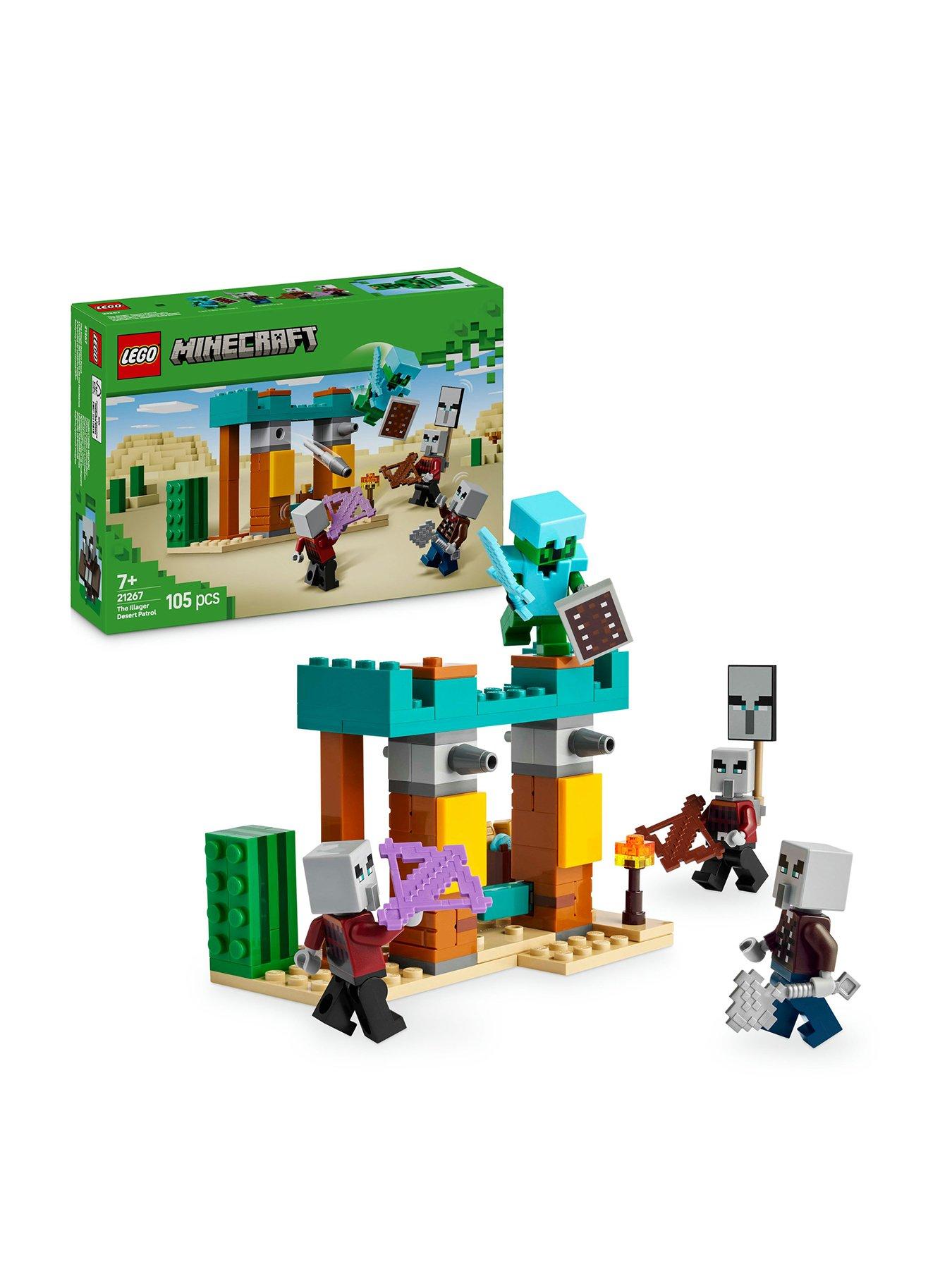 Image 1 of 8 of LEGO Minecraft The Illager Desert Patrol Set 21267
