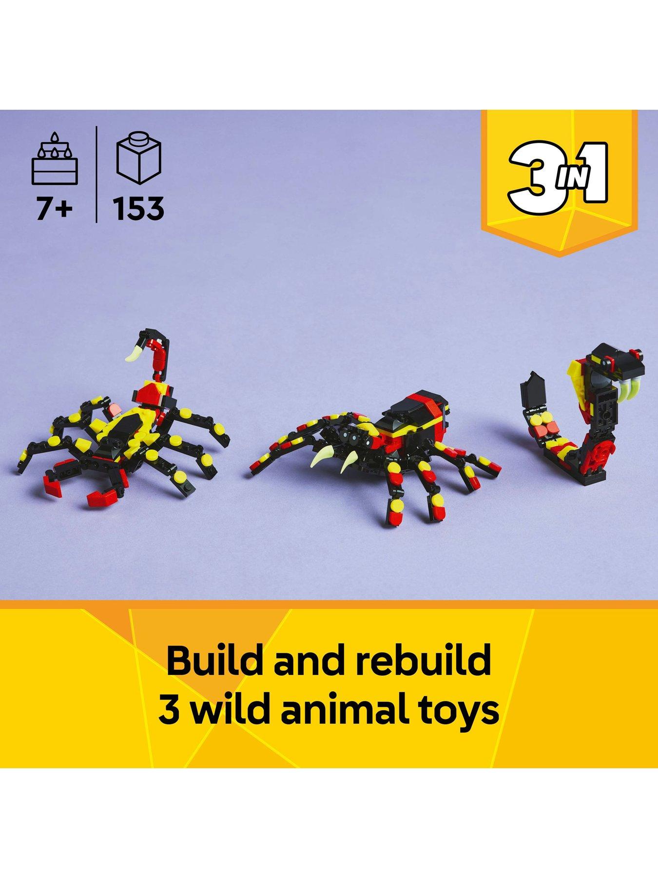 lego-creator-3in1-wild-animals-surprising-spider-31159stillFront