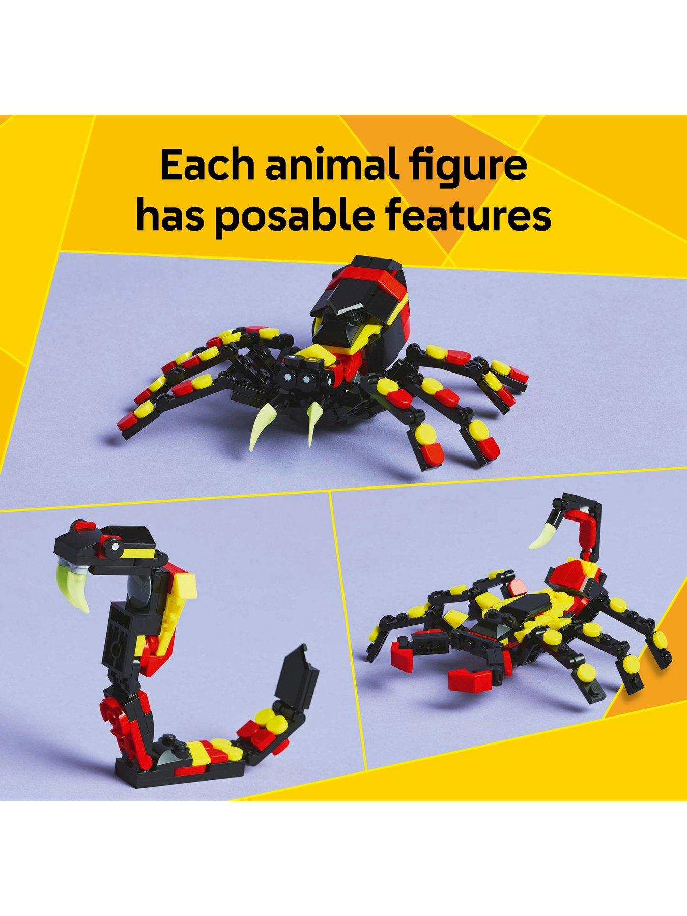 lego-creator-3in1-wild-animals-surprising-spider-31159outfit